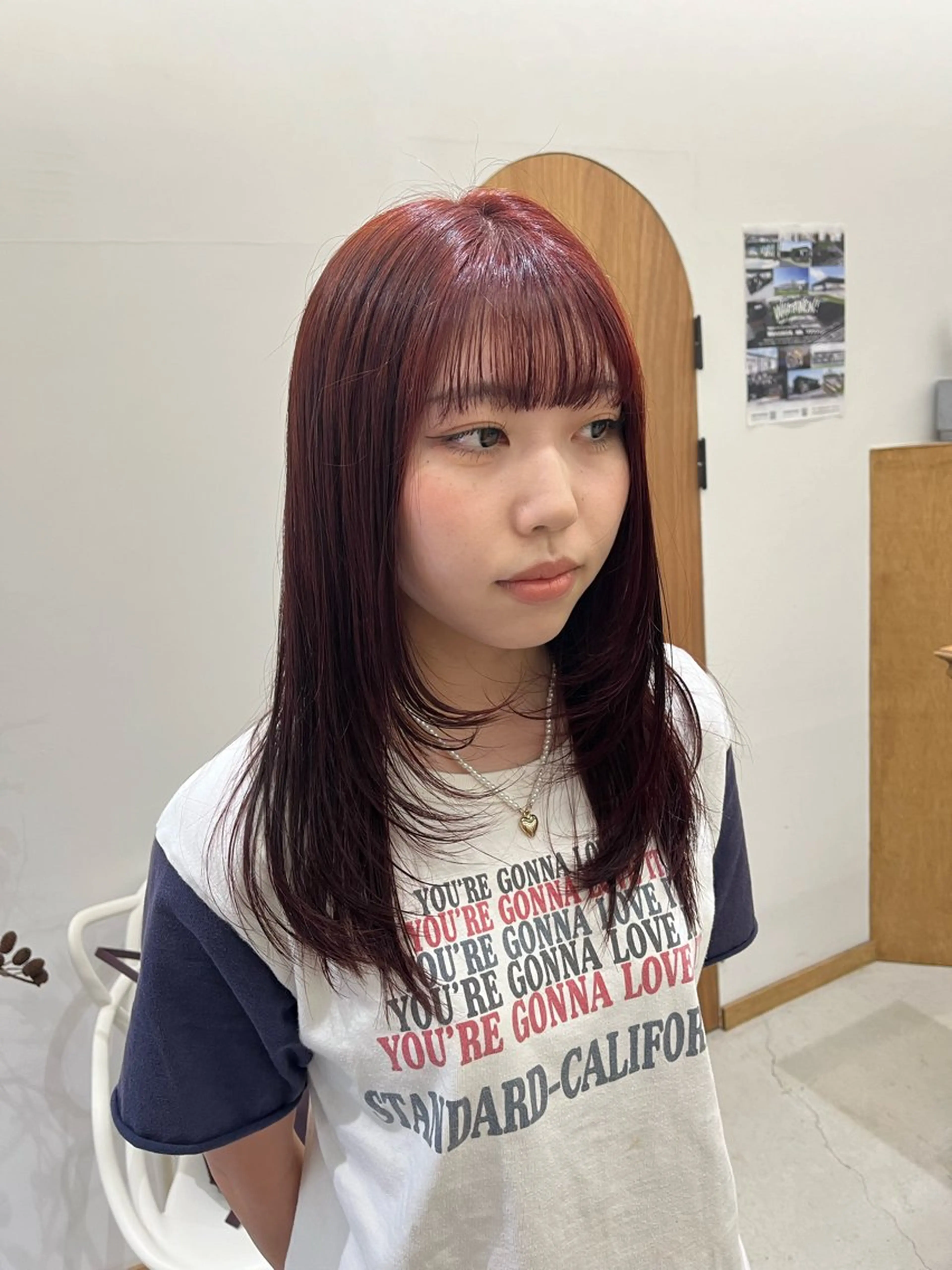 ロング カラー レイヤーカット カット ヘアカラー miyu /レイヤー/ブリーチのヘアスタイル