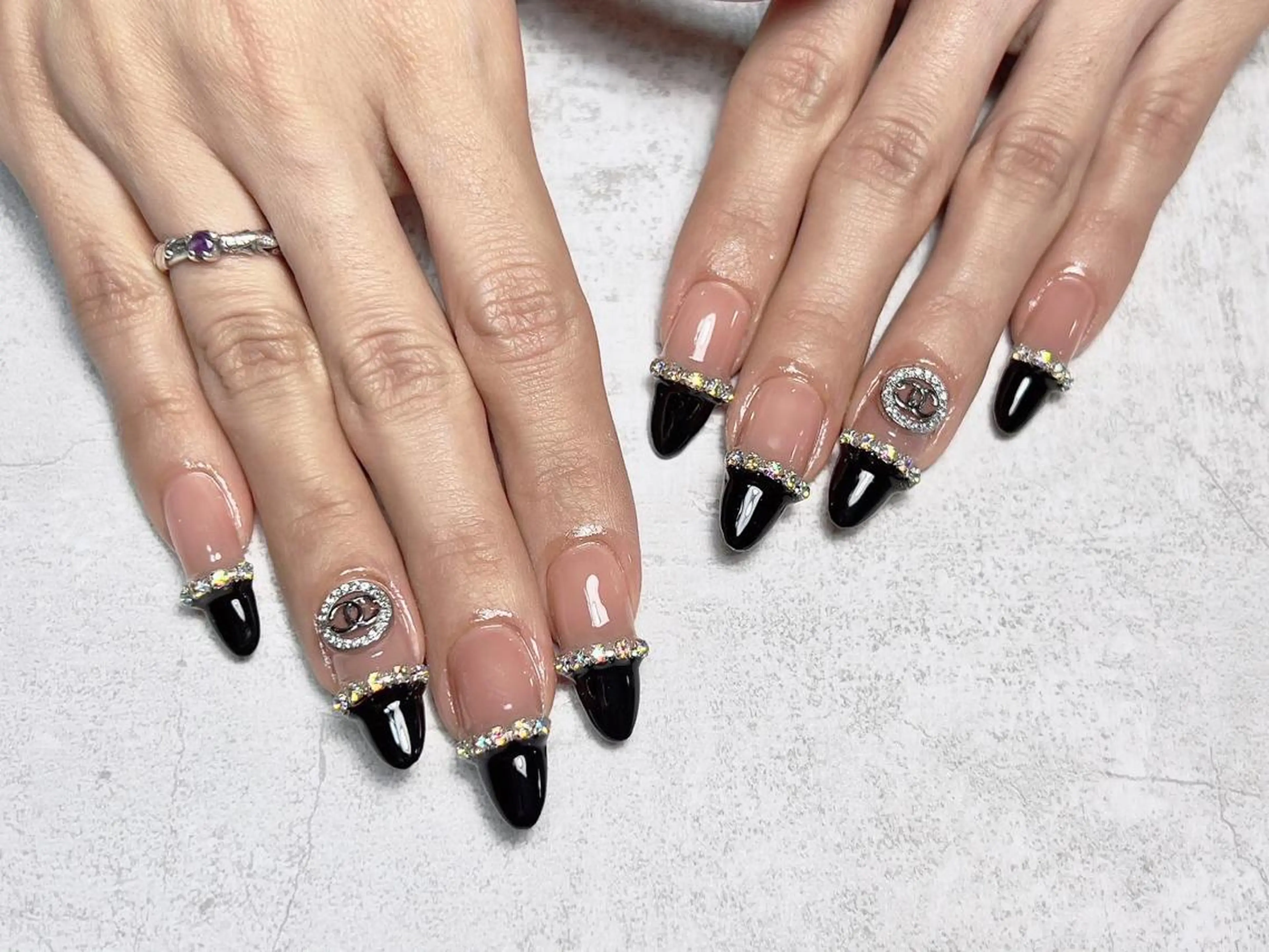 ネイル スカルプネイル lucky nail 歌舞伎町のネイルデザイン