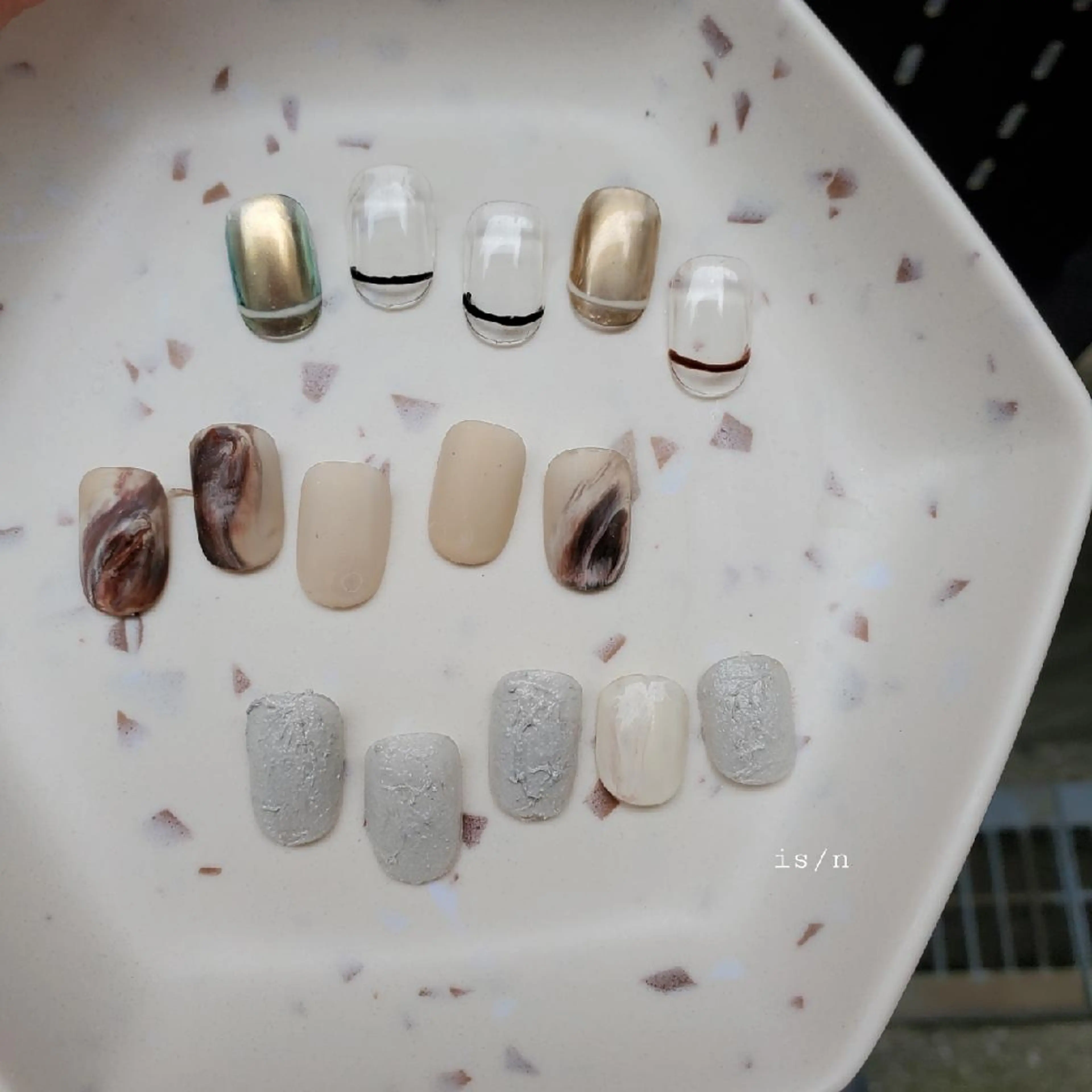 ネイル ハンドネイル 店長 佐藤のネイルデザイン