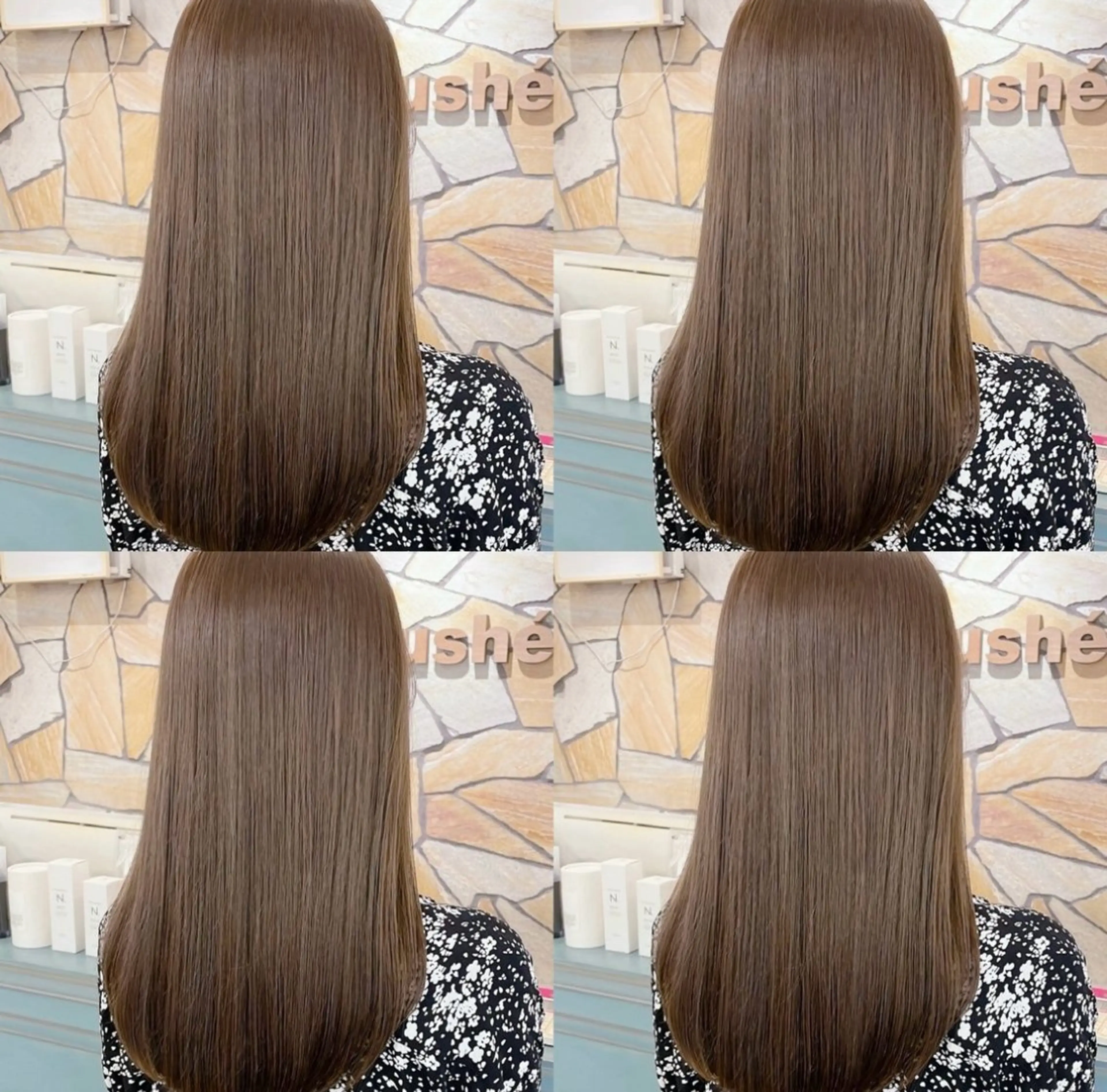 ロング カラー ヘアカラー トリートメント 髪質改善 /美髪矯正🫧ゆたかのヘアスタイル