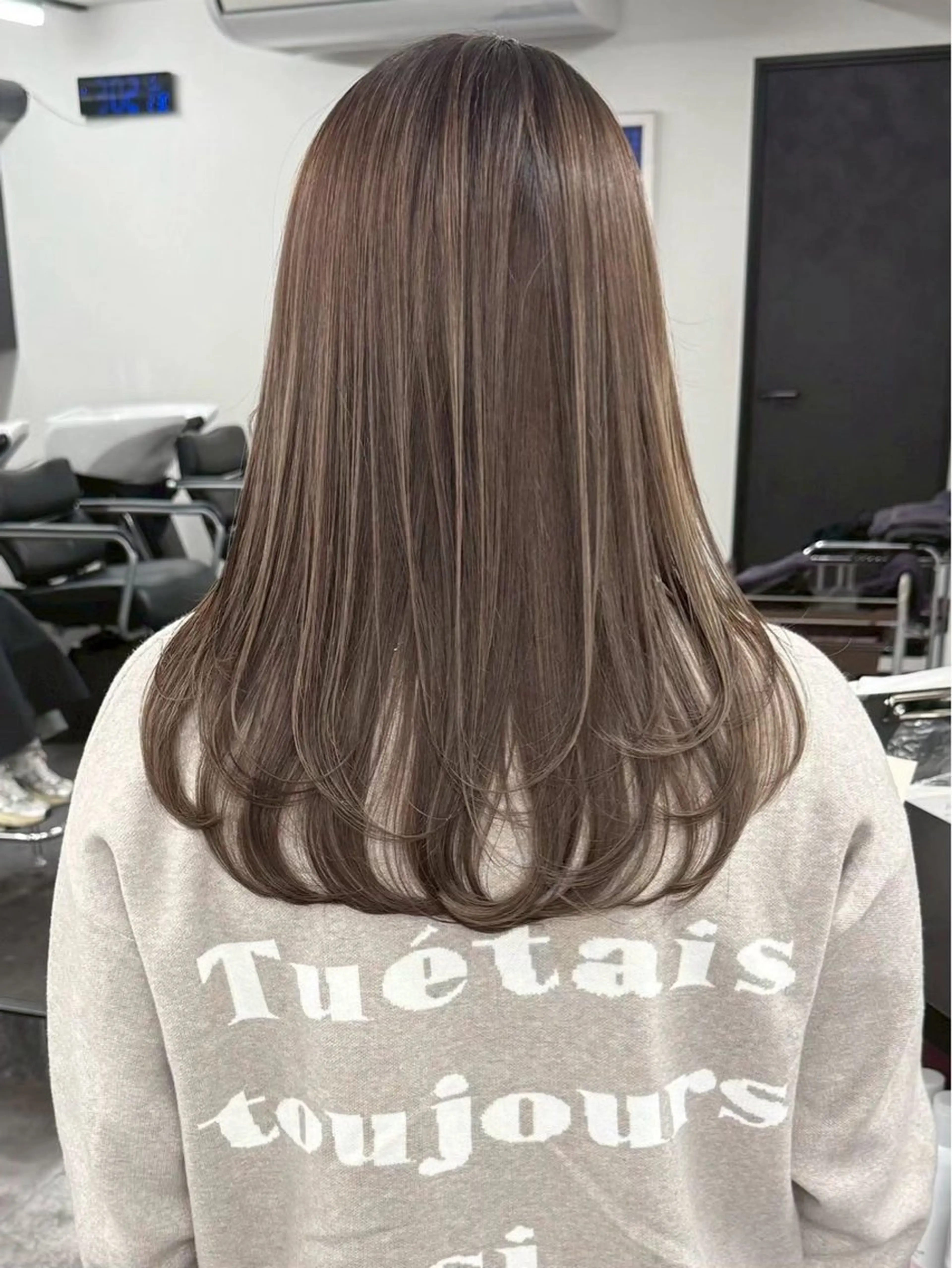 セミロング JILBLAN土浦所属・大塚 加奈恵のヘアスタイル