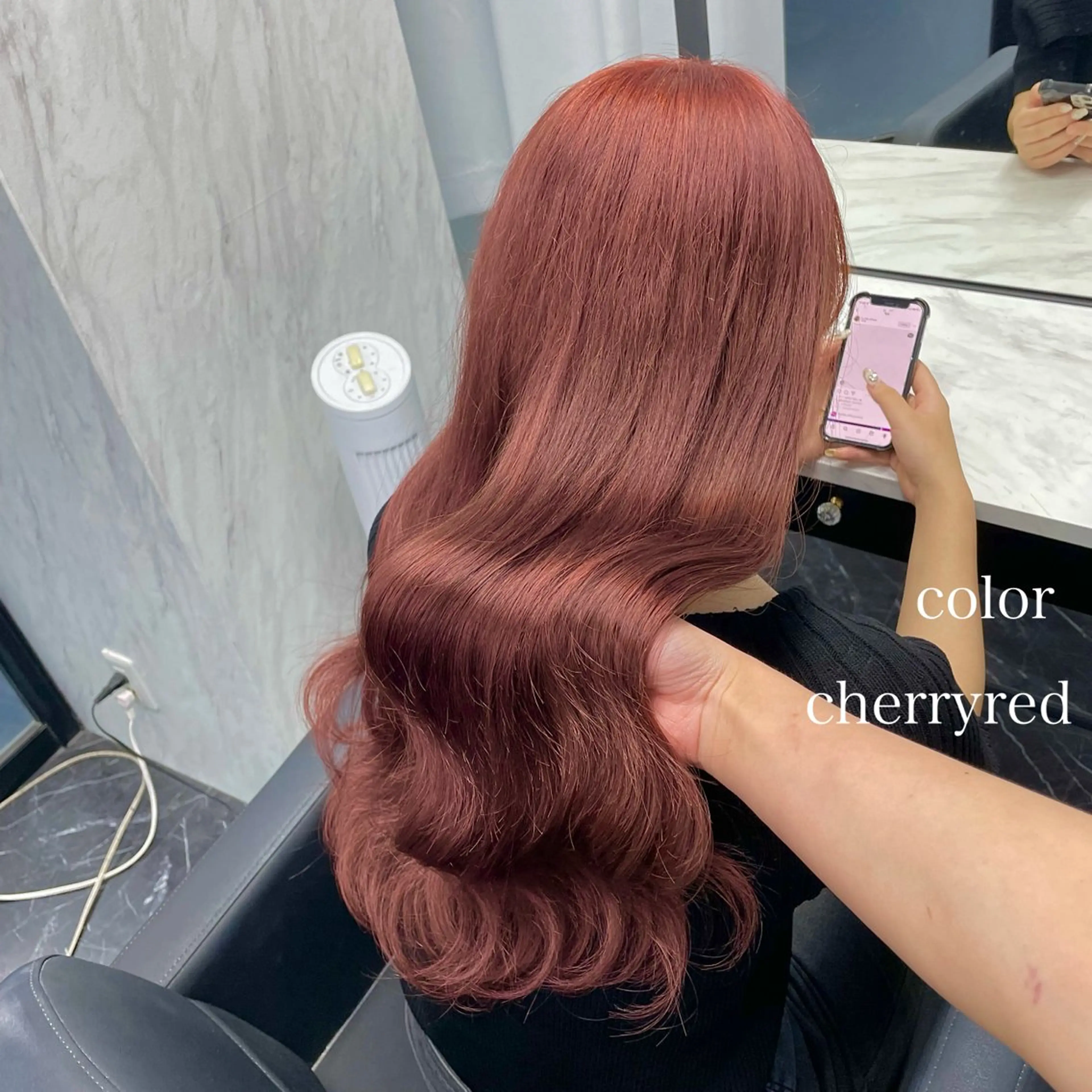 ロング カラー ヘアカラー トリートメント エクステ🩵ブリーチ 韓国ヘア🩵KAEのヘアスタイル