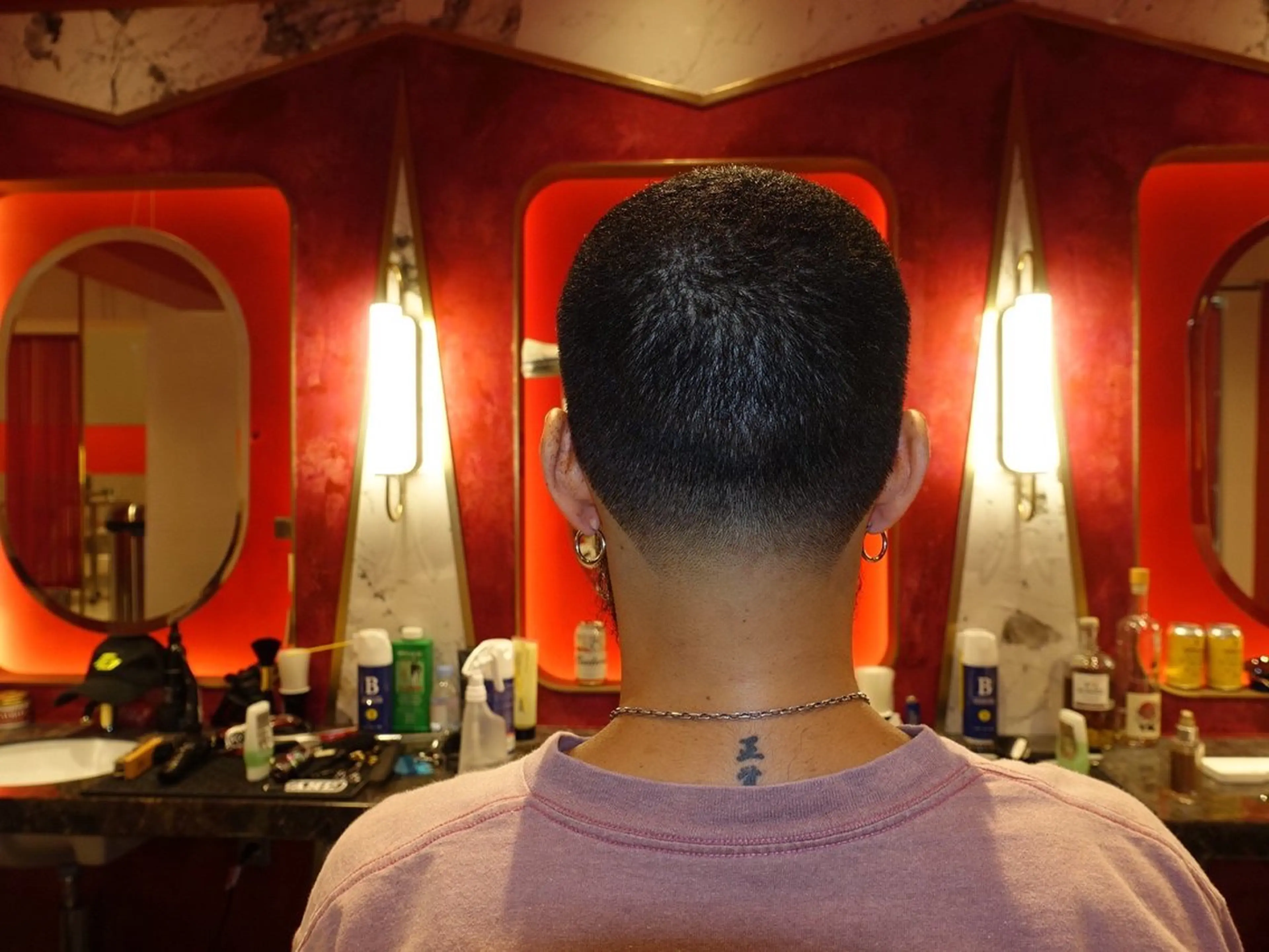 ショート メンズ MERICAN BARBER  SHOP TOKYO所属・🧩嶋田 琉輝也🧩のヘアスタイル