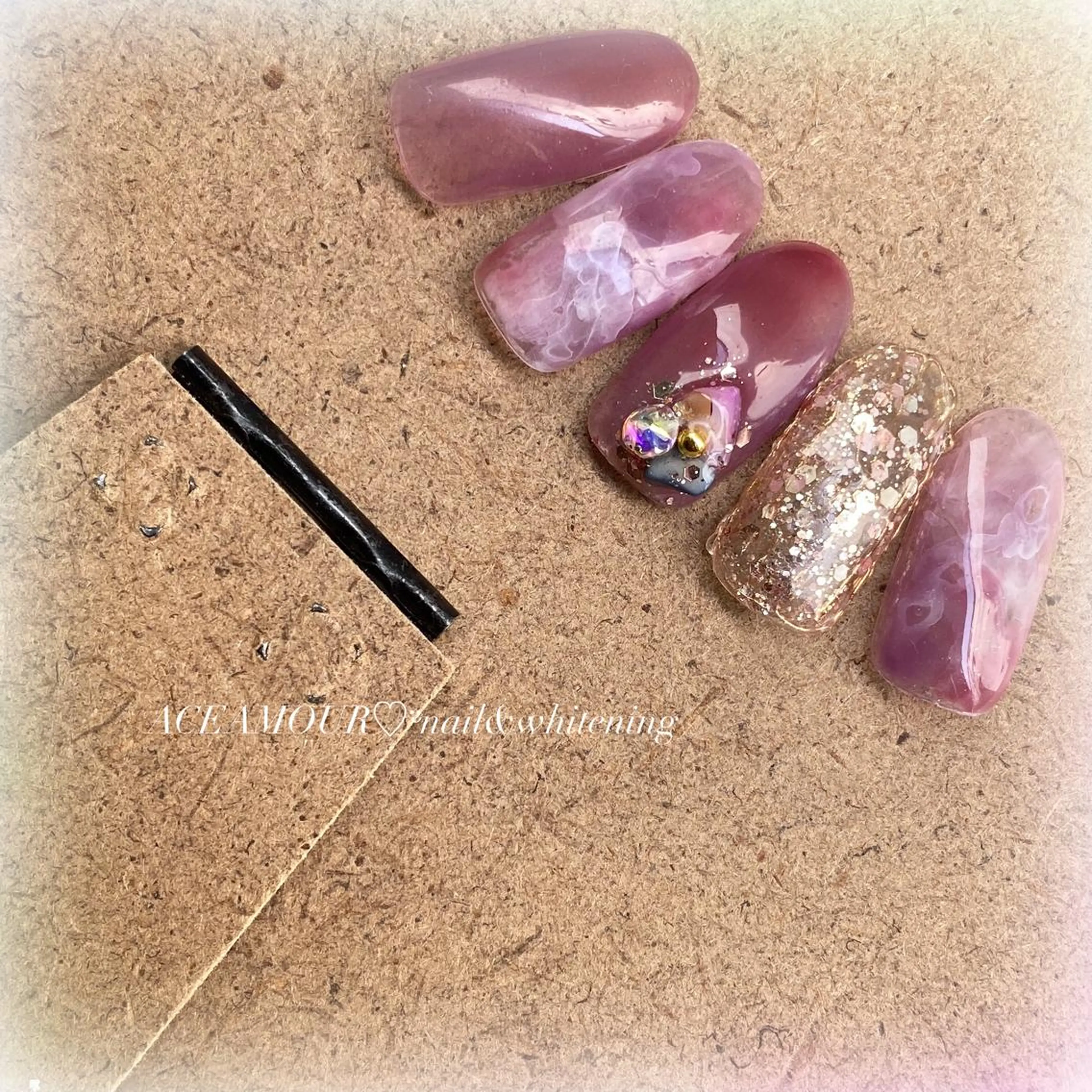 ネイル ニュアンスネイル ワンカラーネイル 春ネイル ネイル/耳つぼ /新ホワイトニングのネイルデザイン