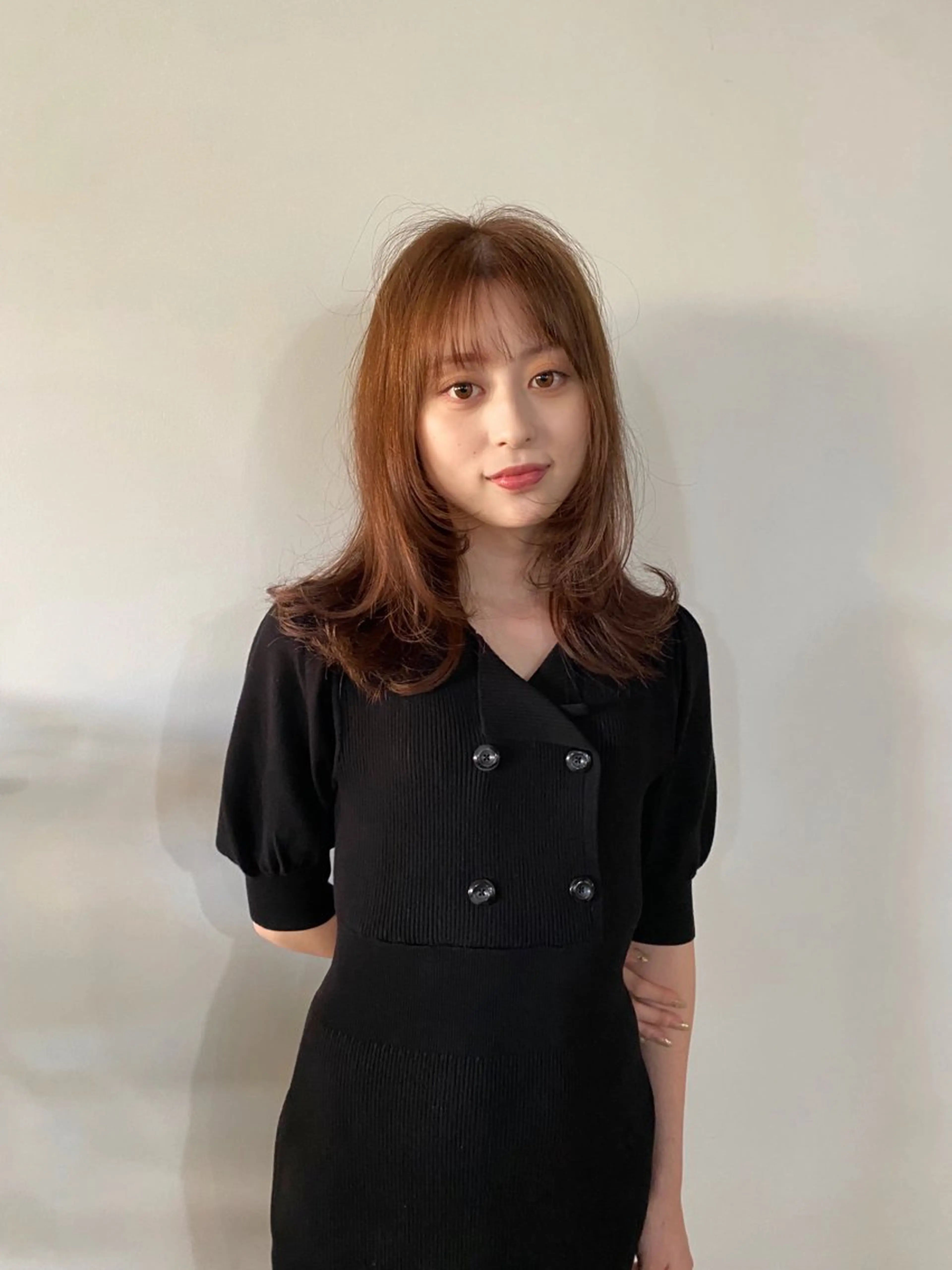 セミロング カラー カット ヘアカラー GATTACA所属・KEI gattacaのヘアスタイル