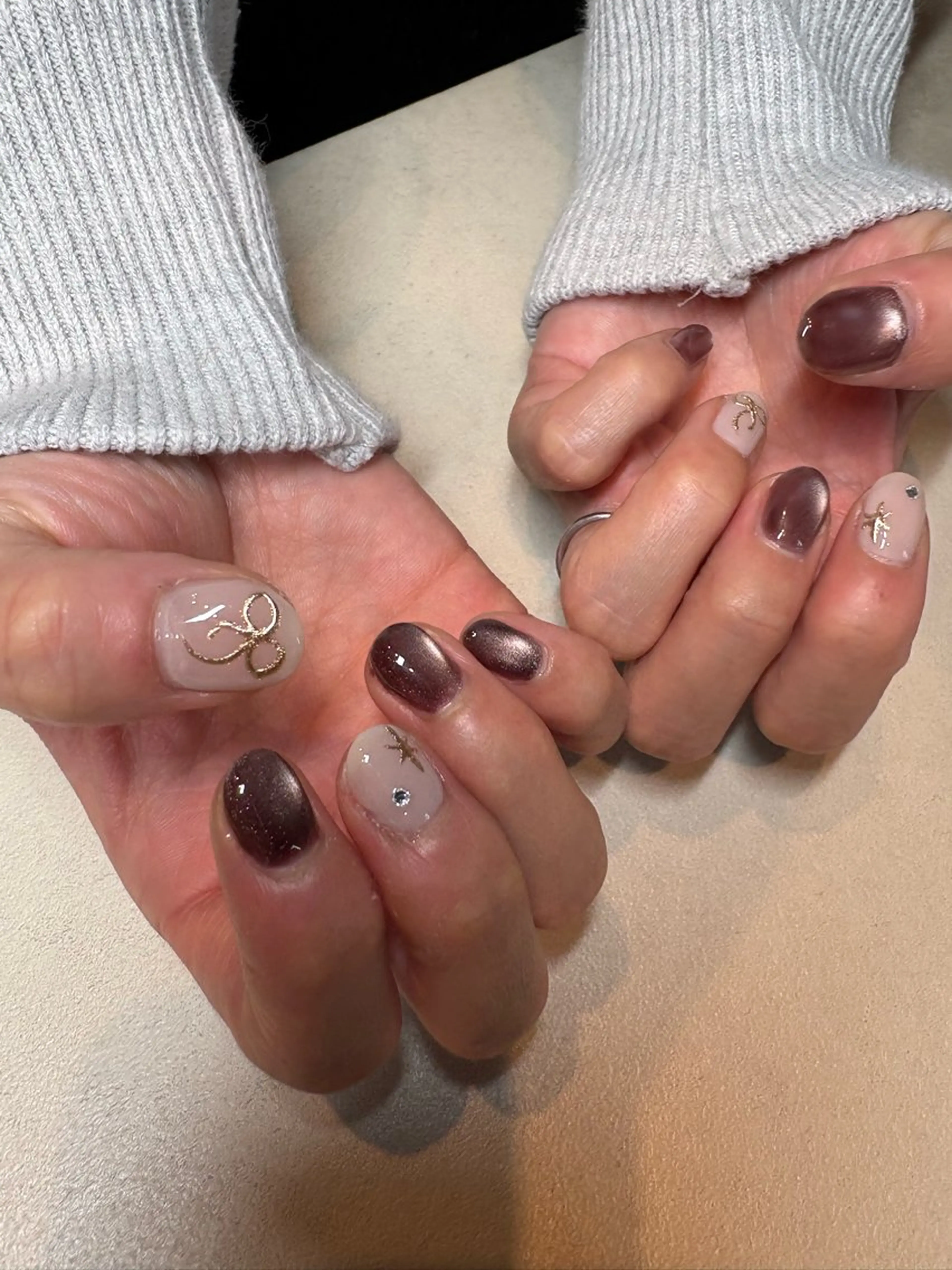 ネイル ハンドネイル Lino ￤órunailのネイルデザイン