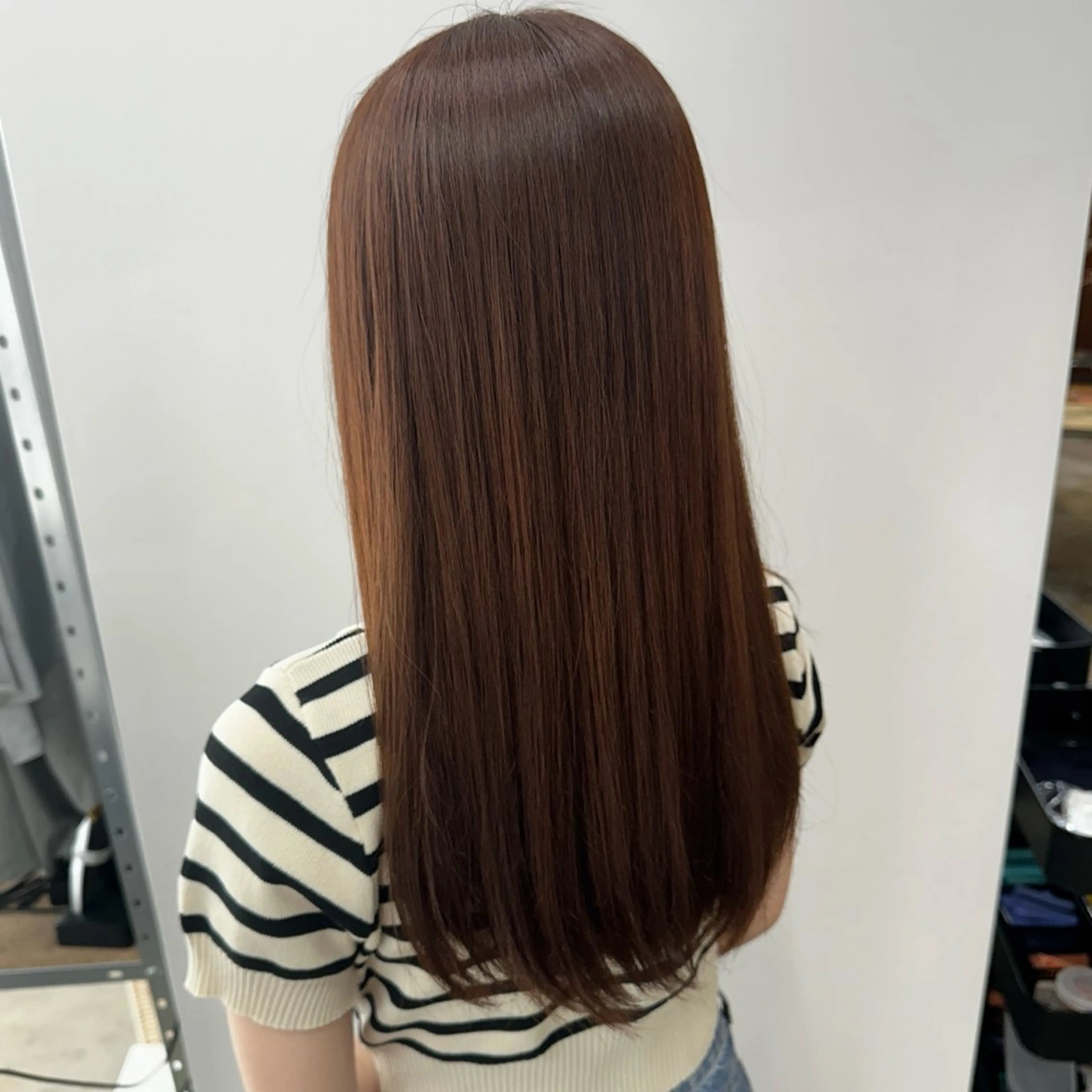 ロング ヘアカラー トリートメント あい あやみのヘアスタイル