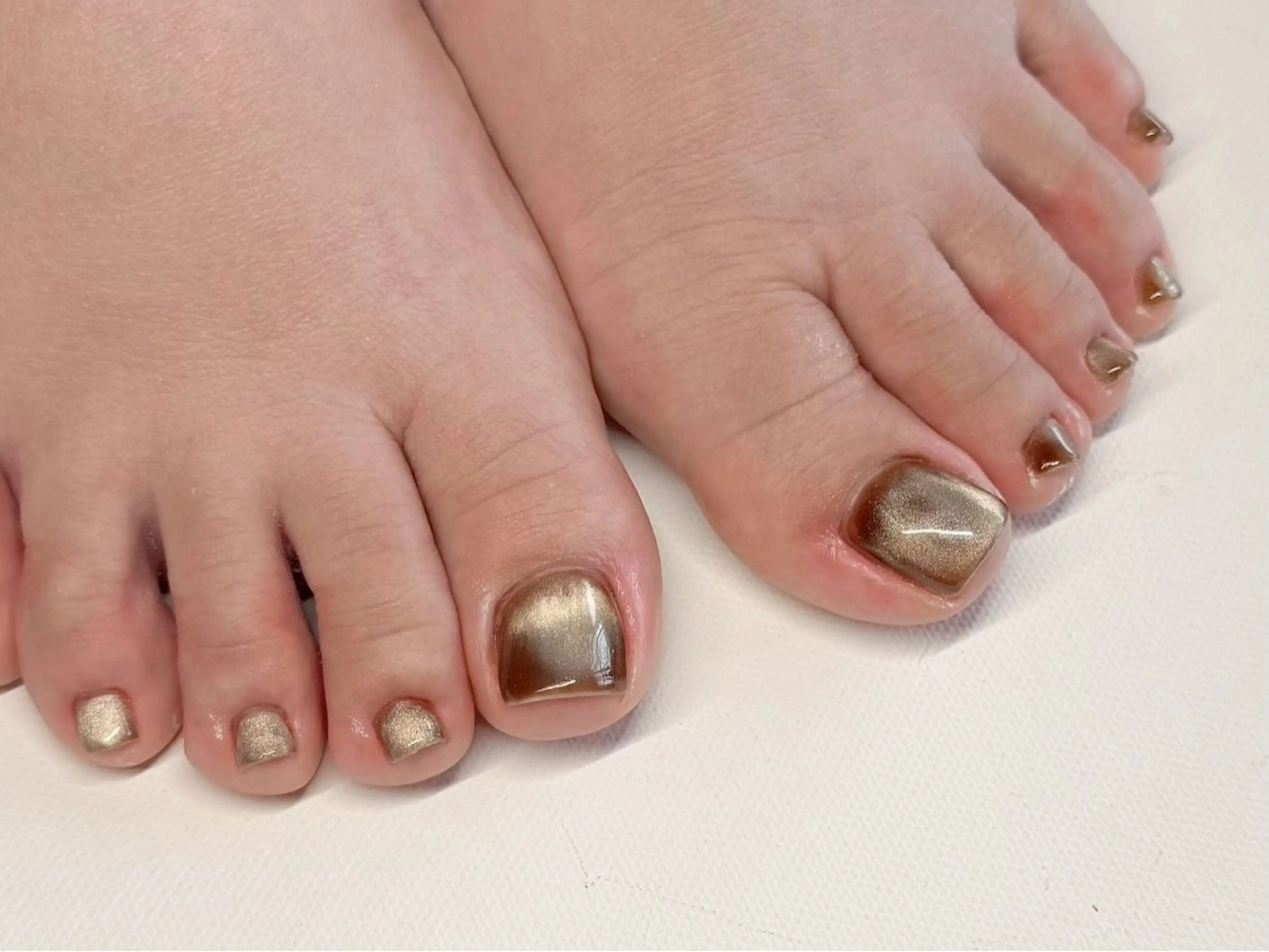 ネイル フットネイル bio nail 【aoi】のネイルデザイン