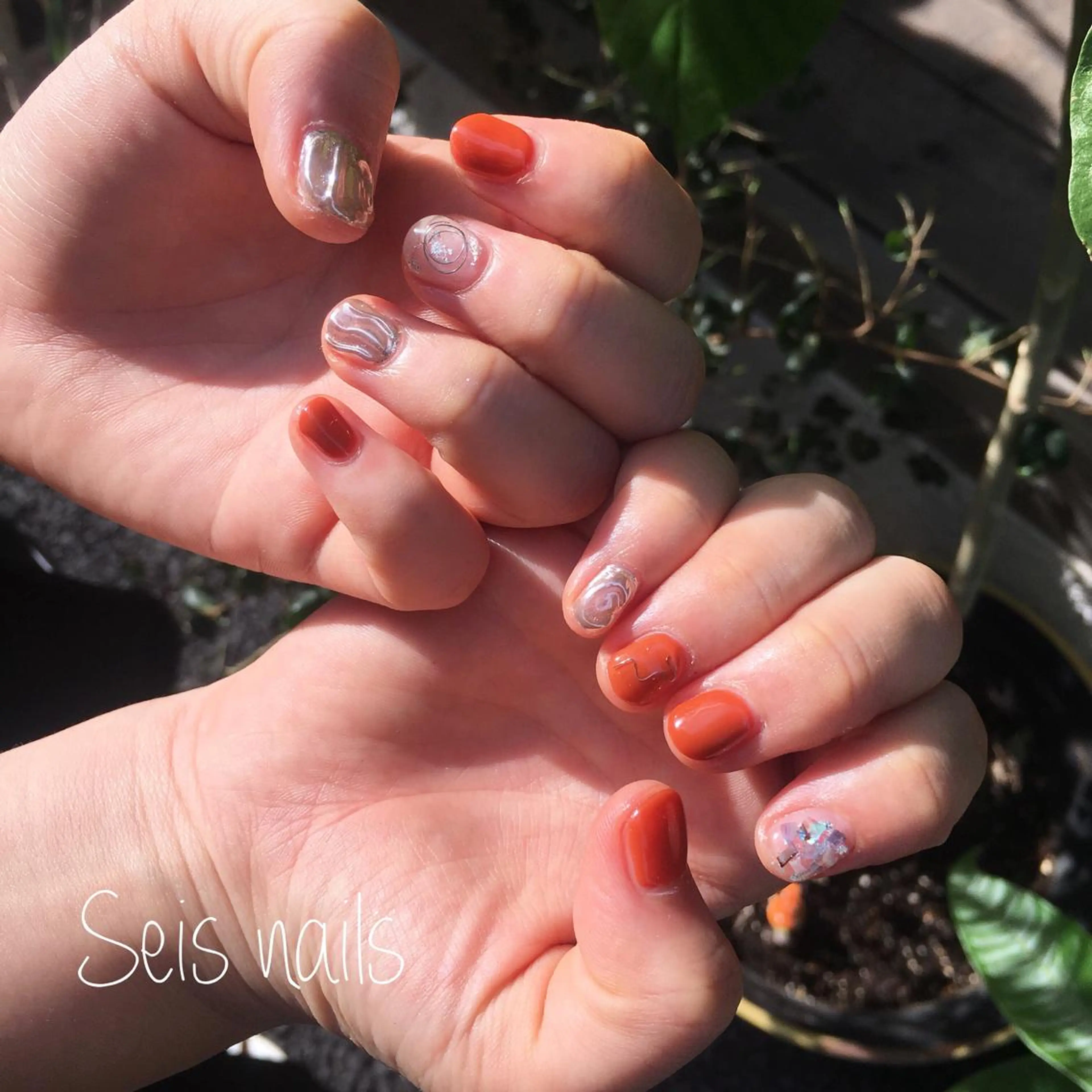 ネイル ハンドネイル Seis Shihoのネイルデザイン