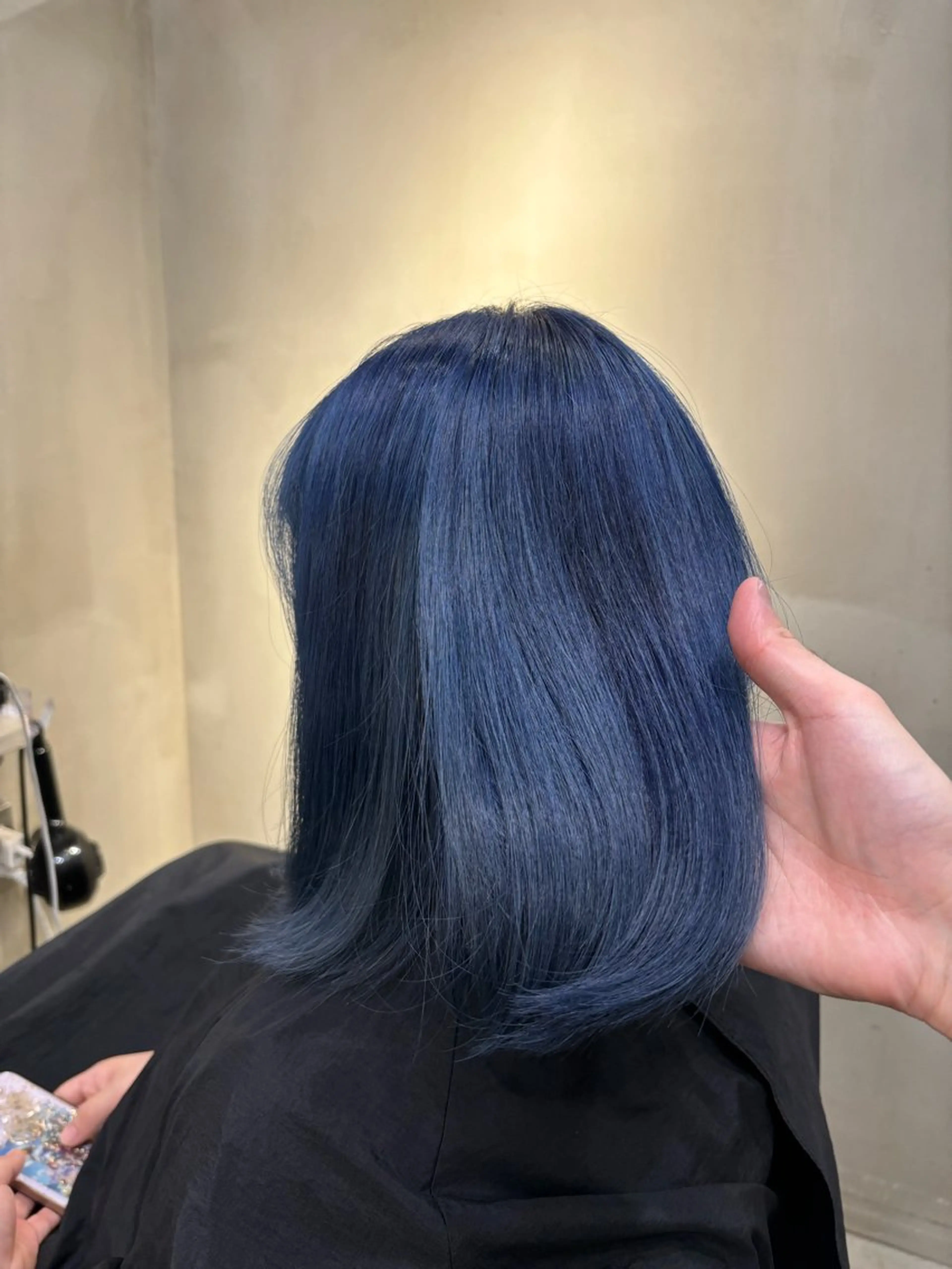 ショート カラー ネイビーカラー ヘアカラー VOYAGE所属・中園 康のヘアスタイル