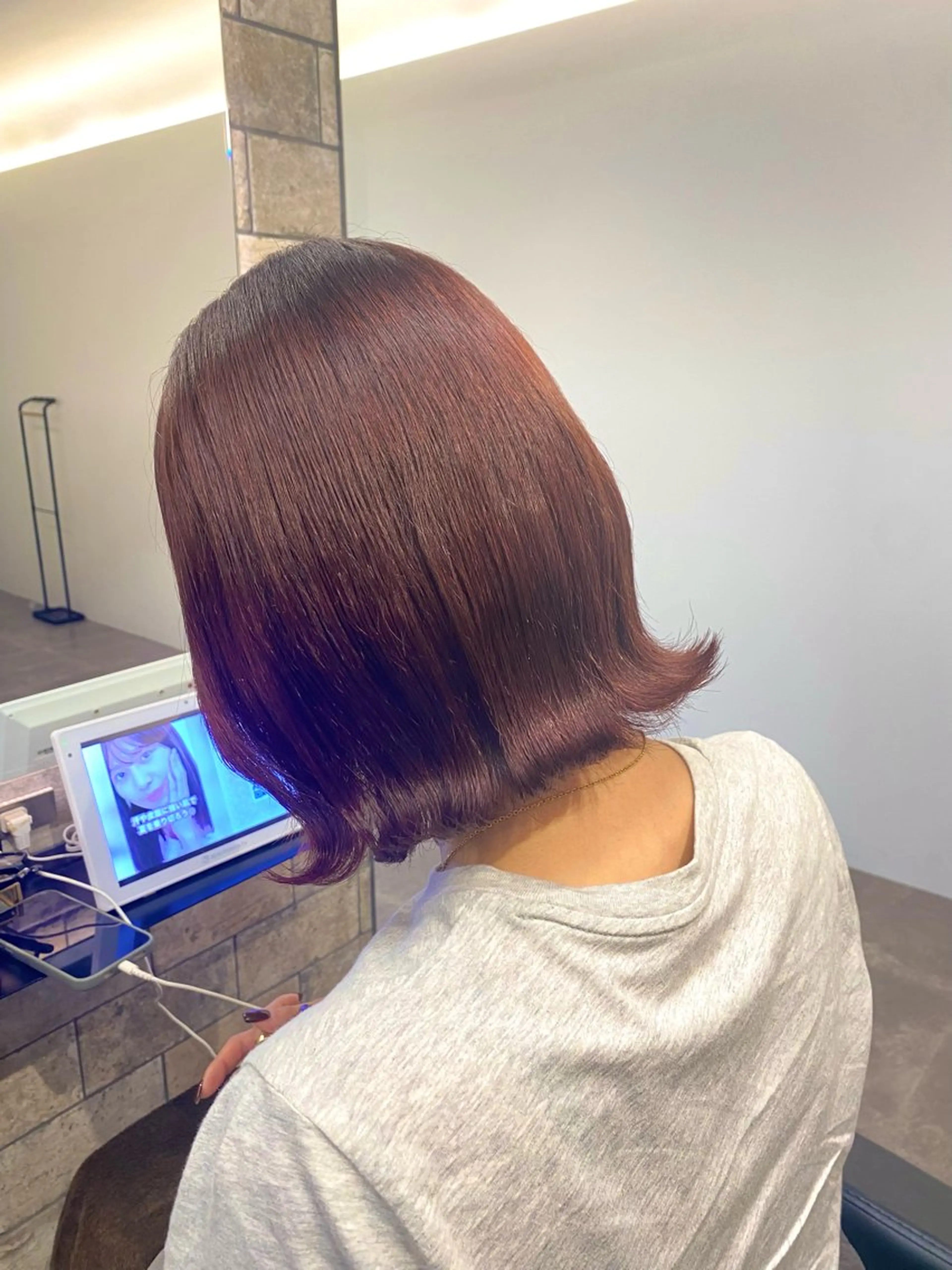 カラー ブリーチ 🫧カラー＆エクステ 専門🤍松下🫧のヘアスタイル