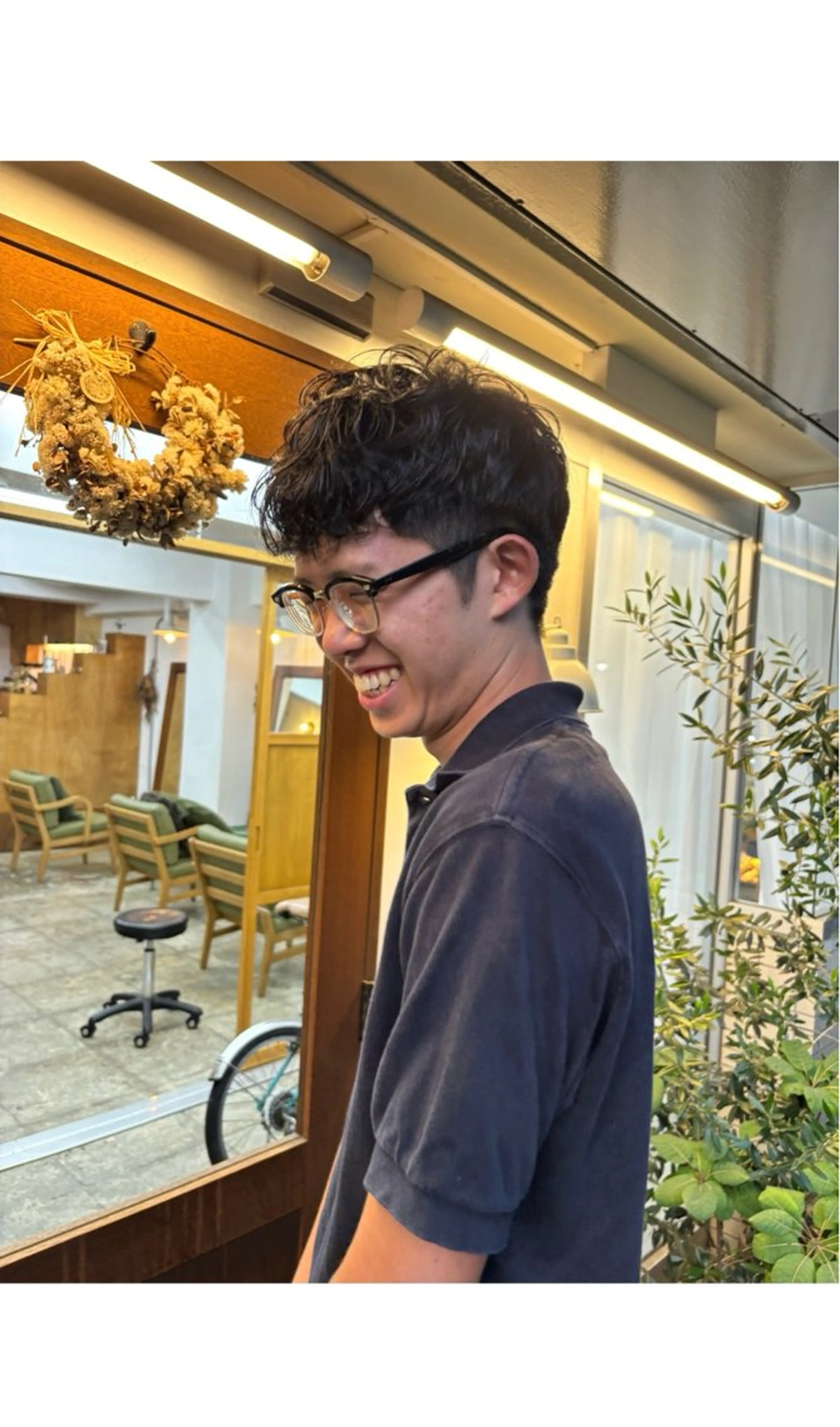 パーマ メンズ メンズパーマ スペインカール ihori所属・中村 芽衣那のヘアスタイル