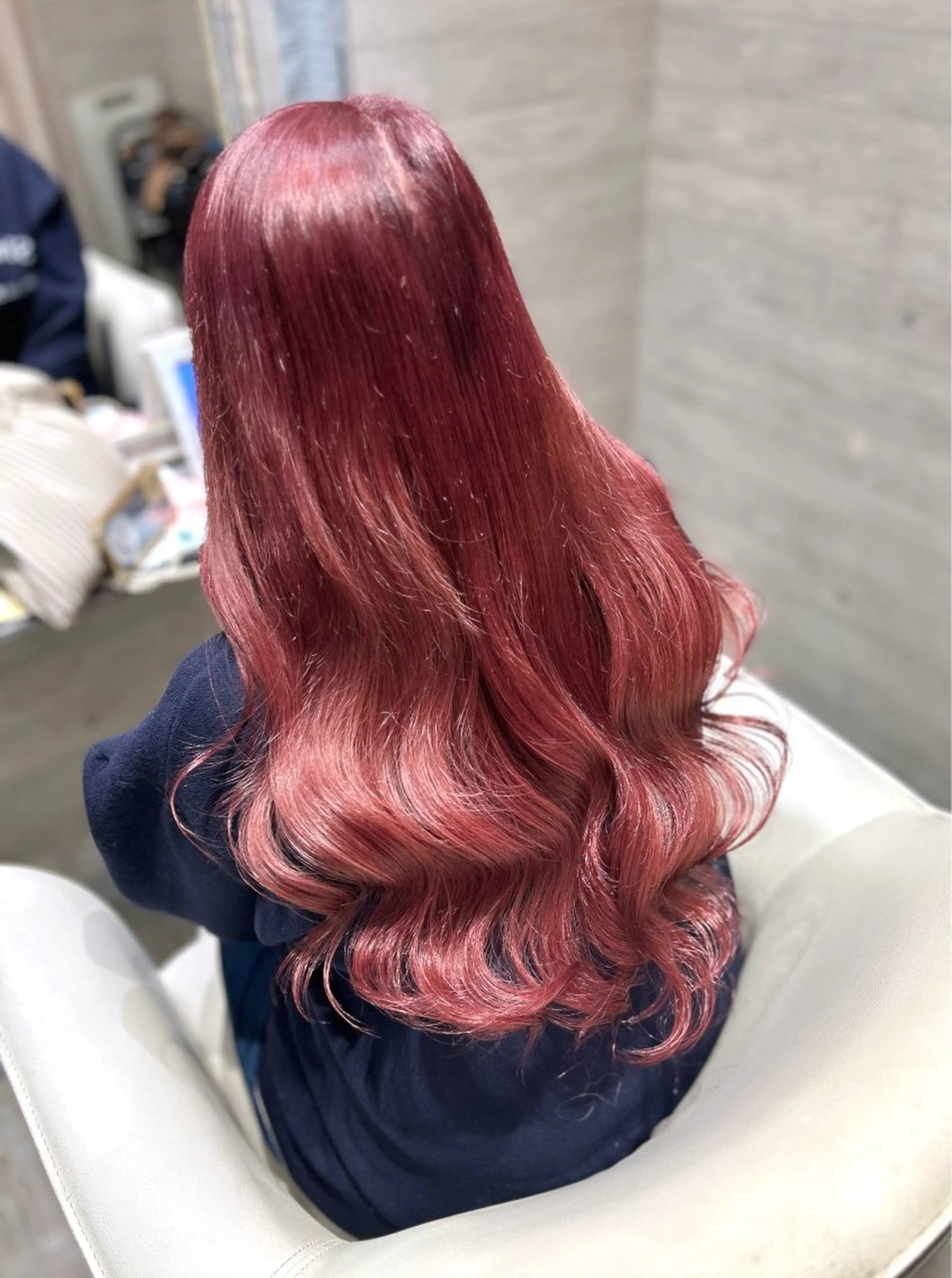ロング カラー 🎀暖色/ ピンク🎀seinaのヘアスタイル