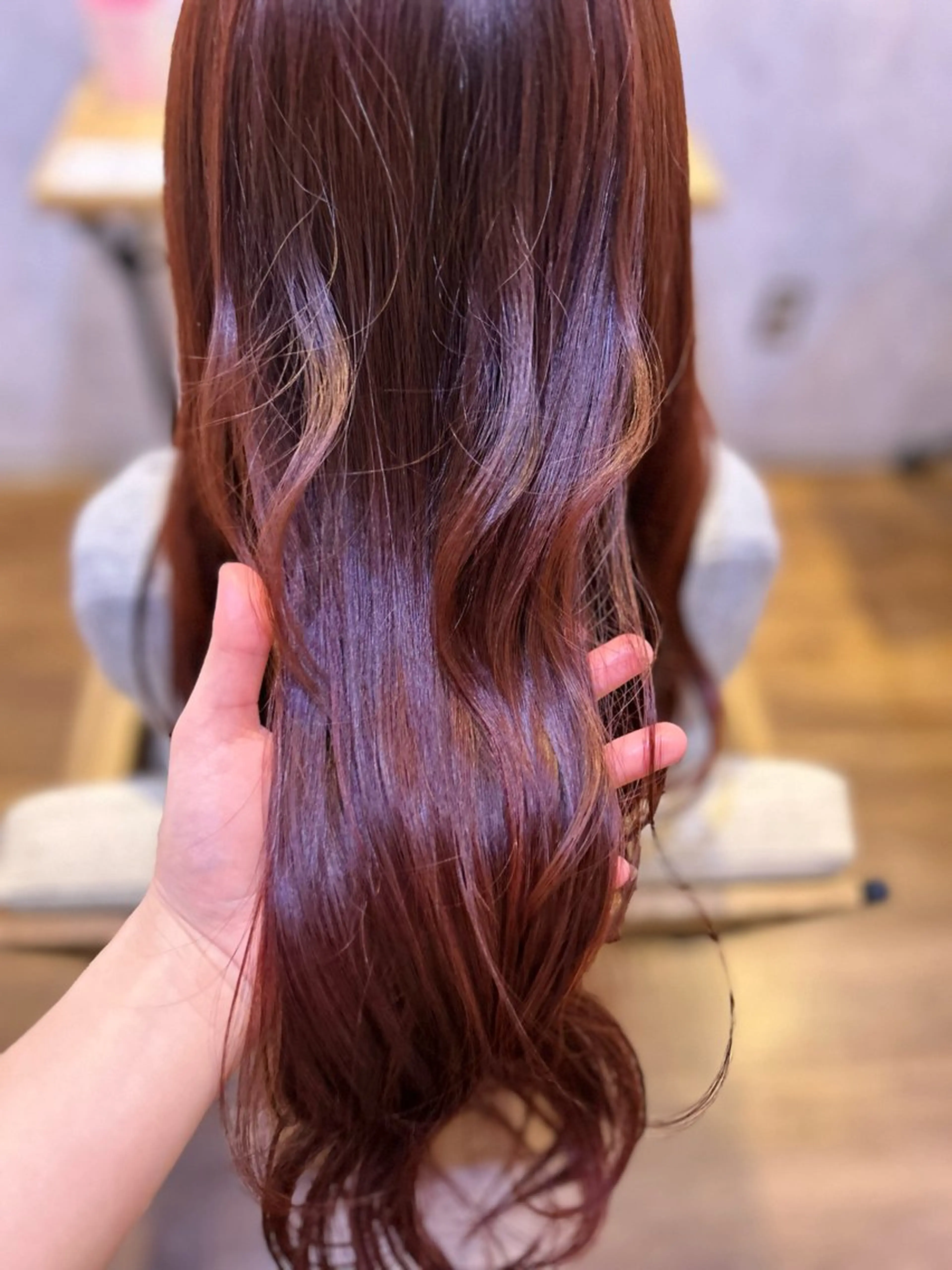 ロング カラー Spinhair fluffy所属・尾崎 恭子のヘアスタイル