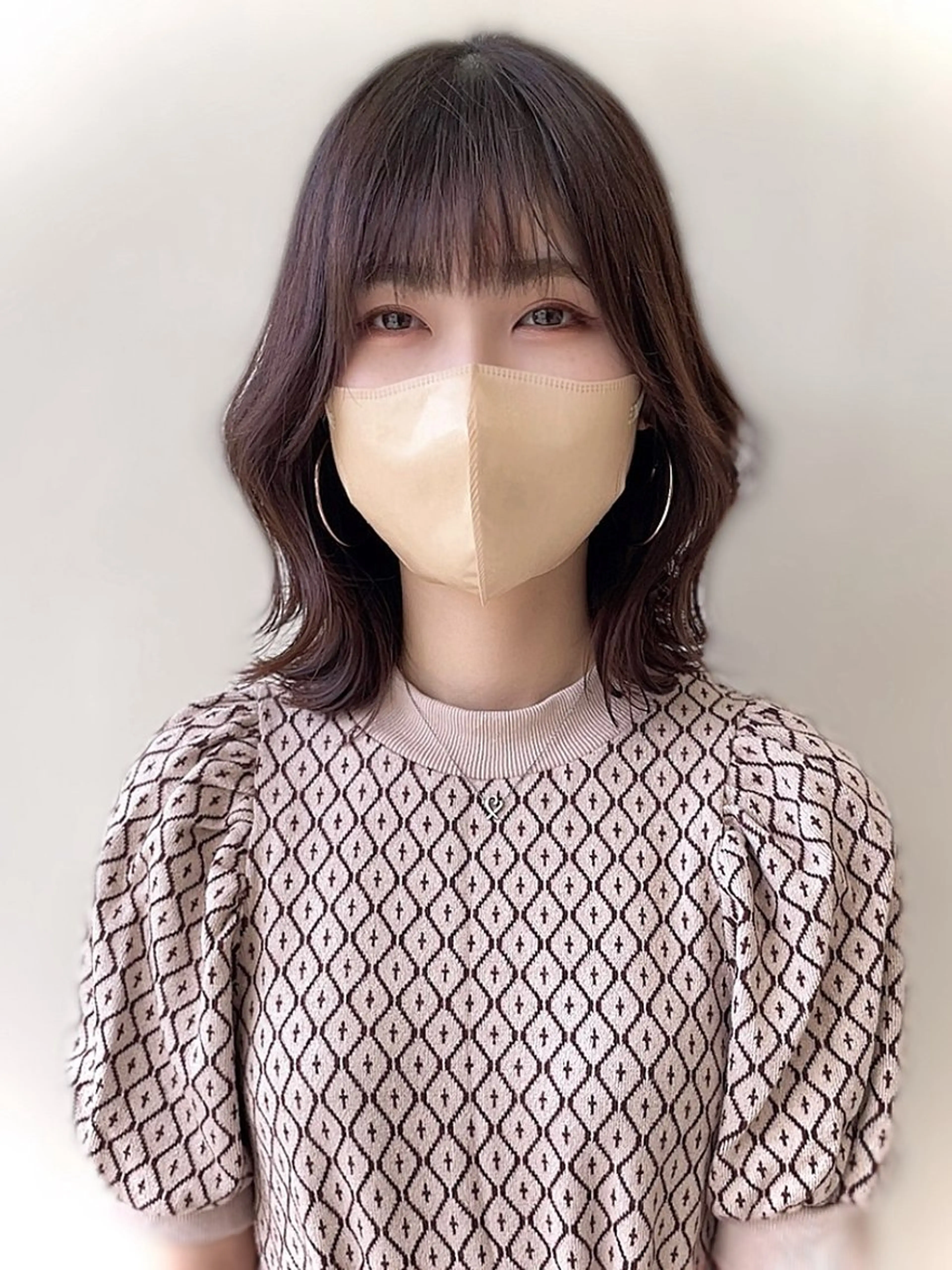 ミディアム タンバルモリ ムラ修正ブリーチ 山田眞之介のヘアスタイル