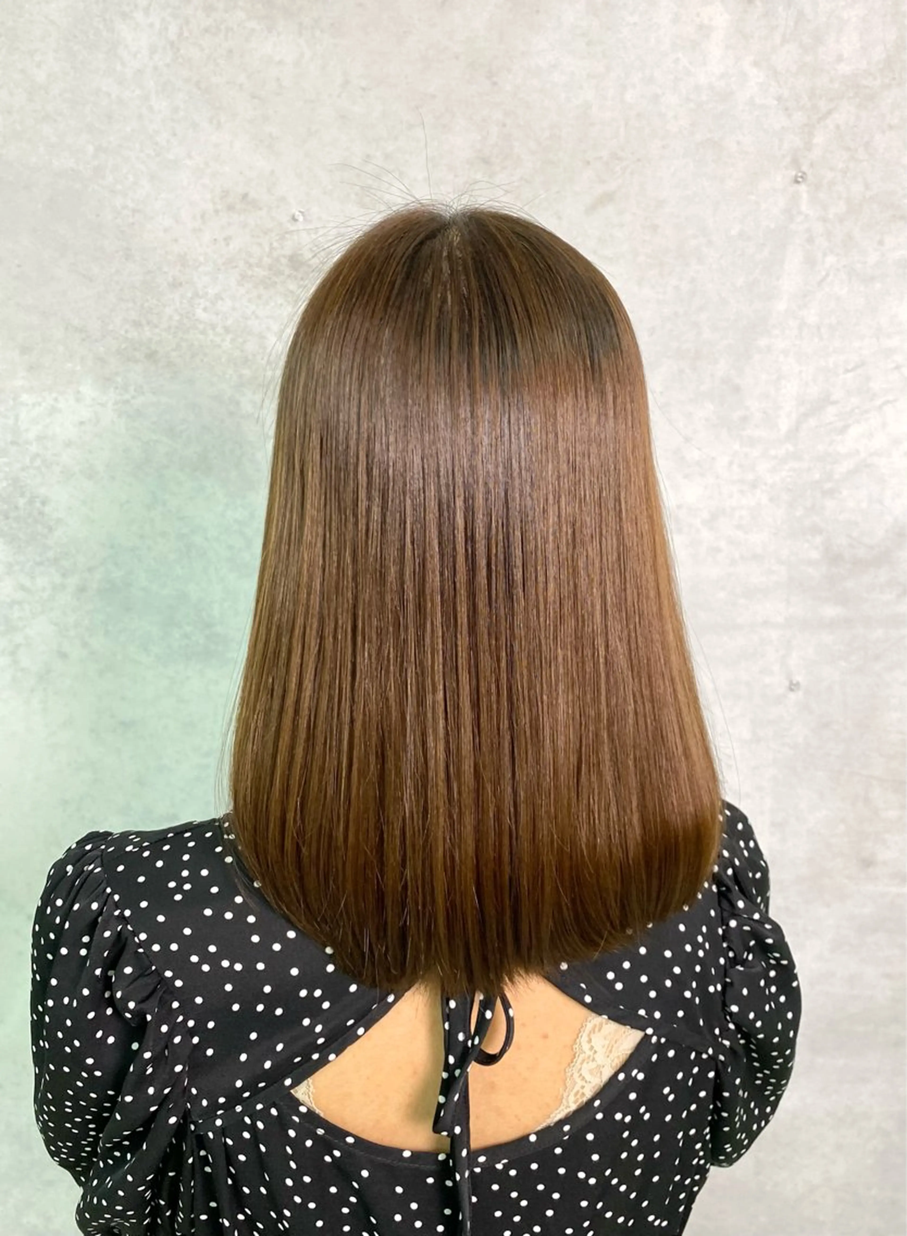 ミディアム 髪質改善 トリートメント カット ヘアカラー トリートメント 統括マネージャー/ 髪のドクター/前原悟のヘアスタイル