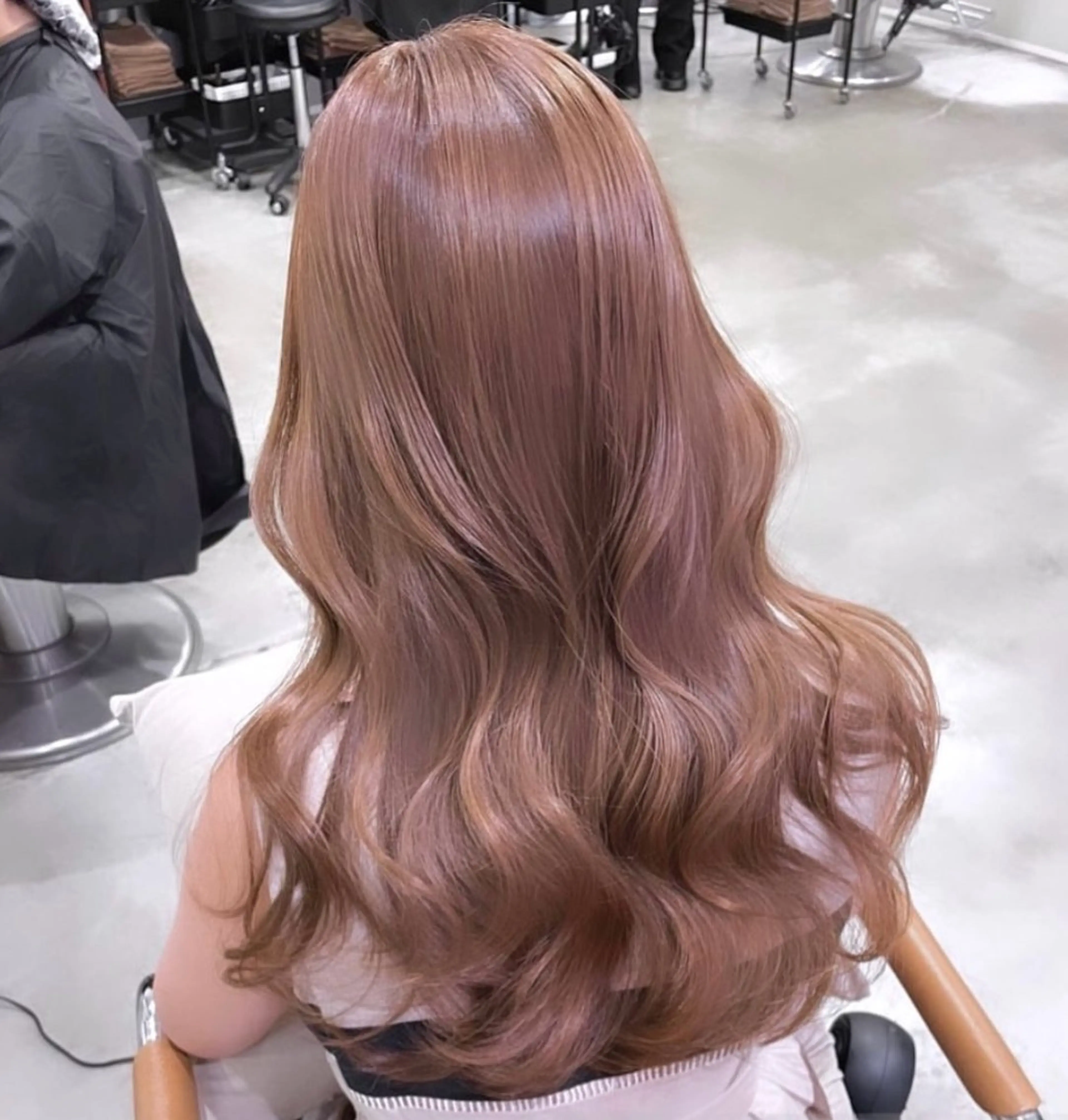 ロング カラー ヘアアレンジ miuru/網紅ヘア 🇨🇳レイヤーのヘアスタイル