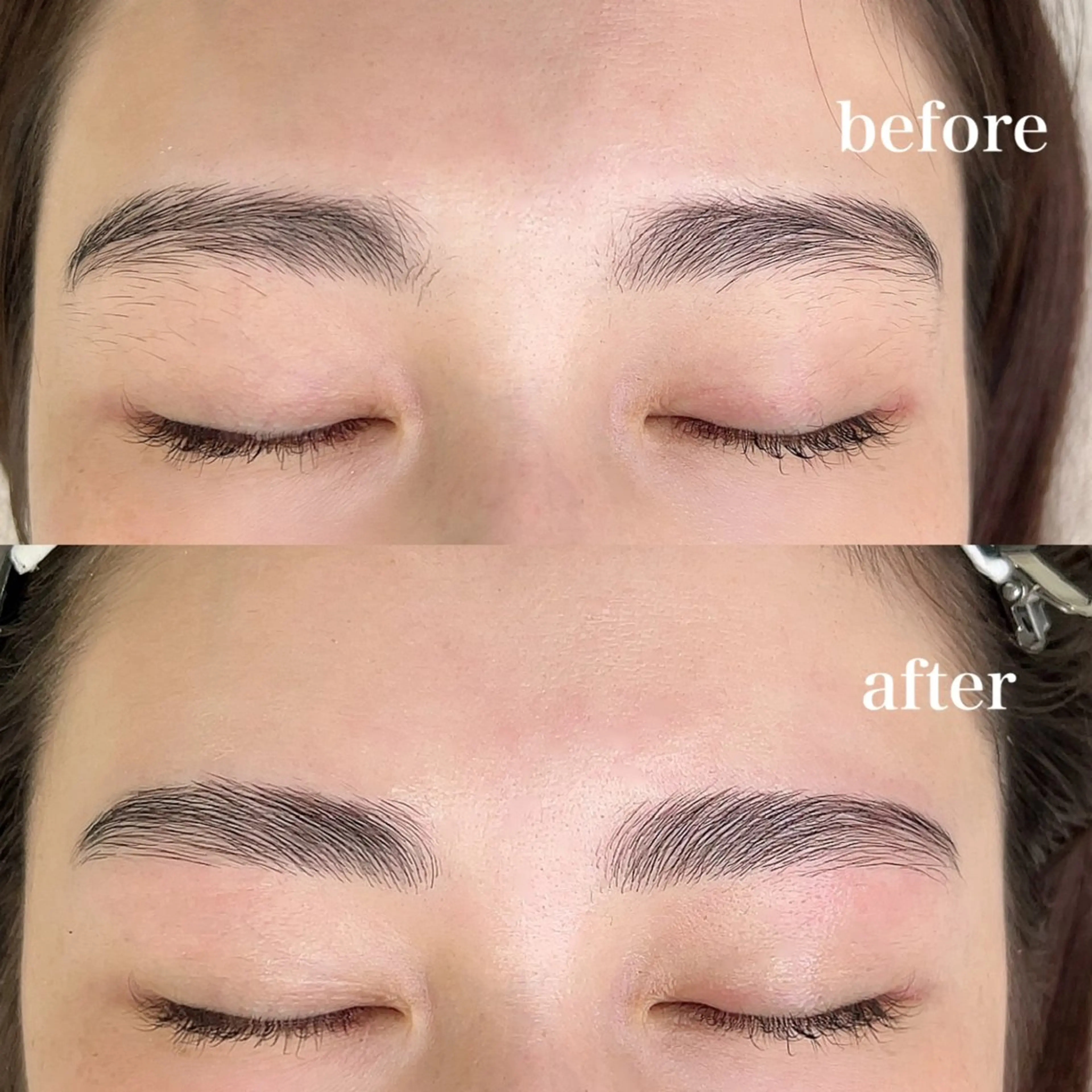 アイブロウ ハリウッドブロウリフト BUNNYEYES MOEKAのマツエク・マツパデザイン