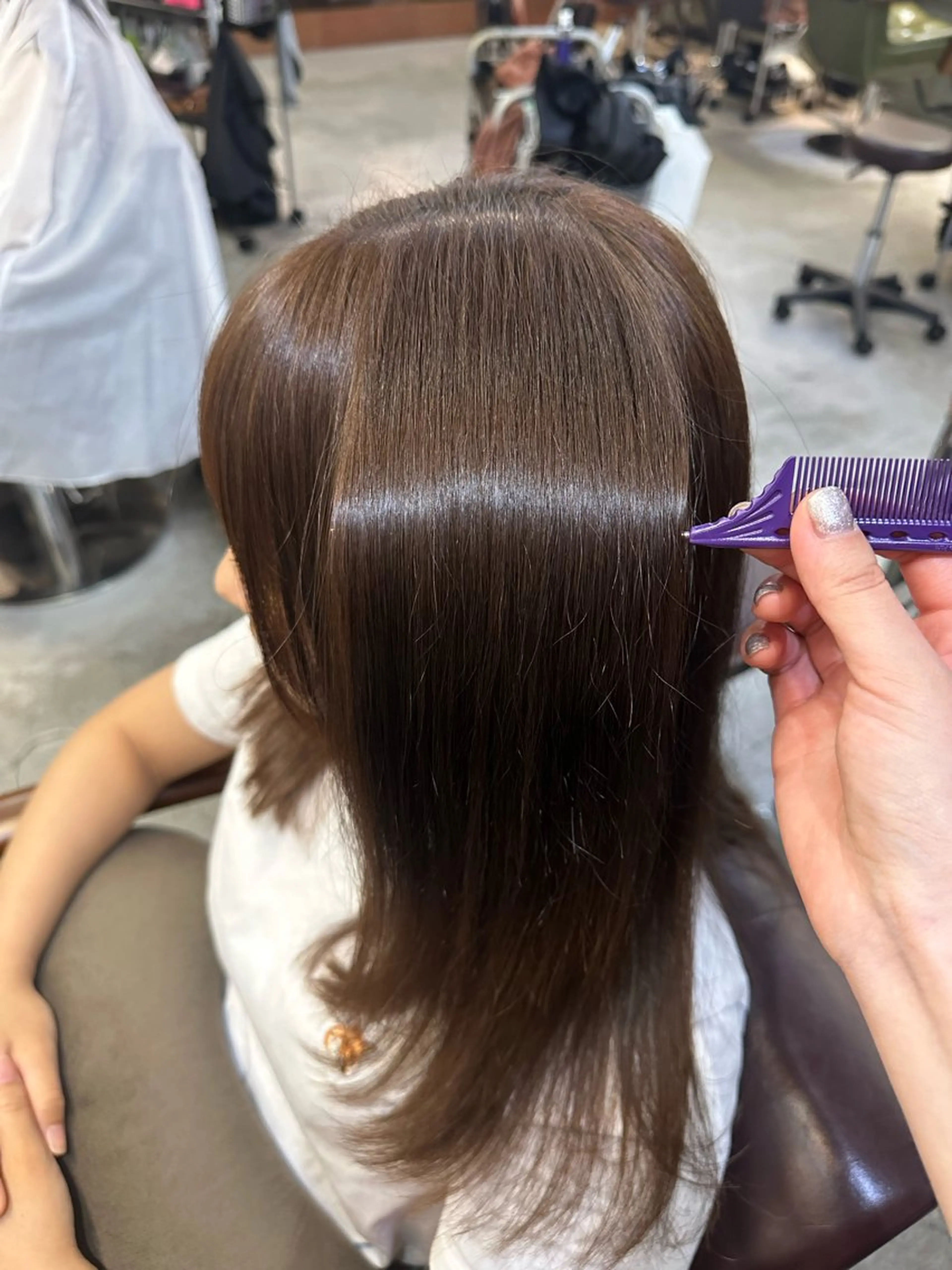 ミディアム no aのヘアスタイル
