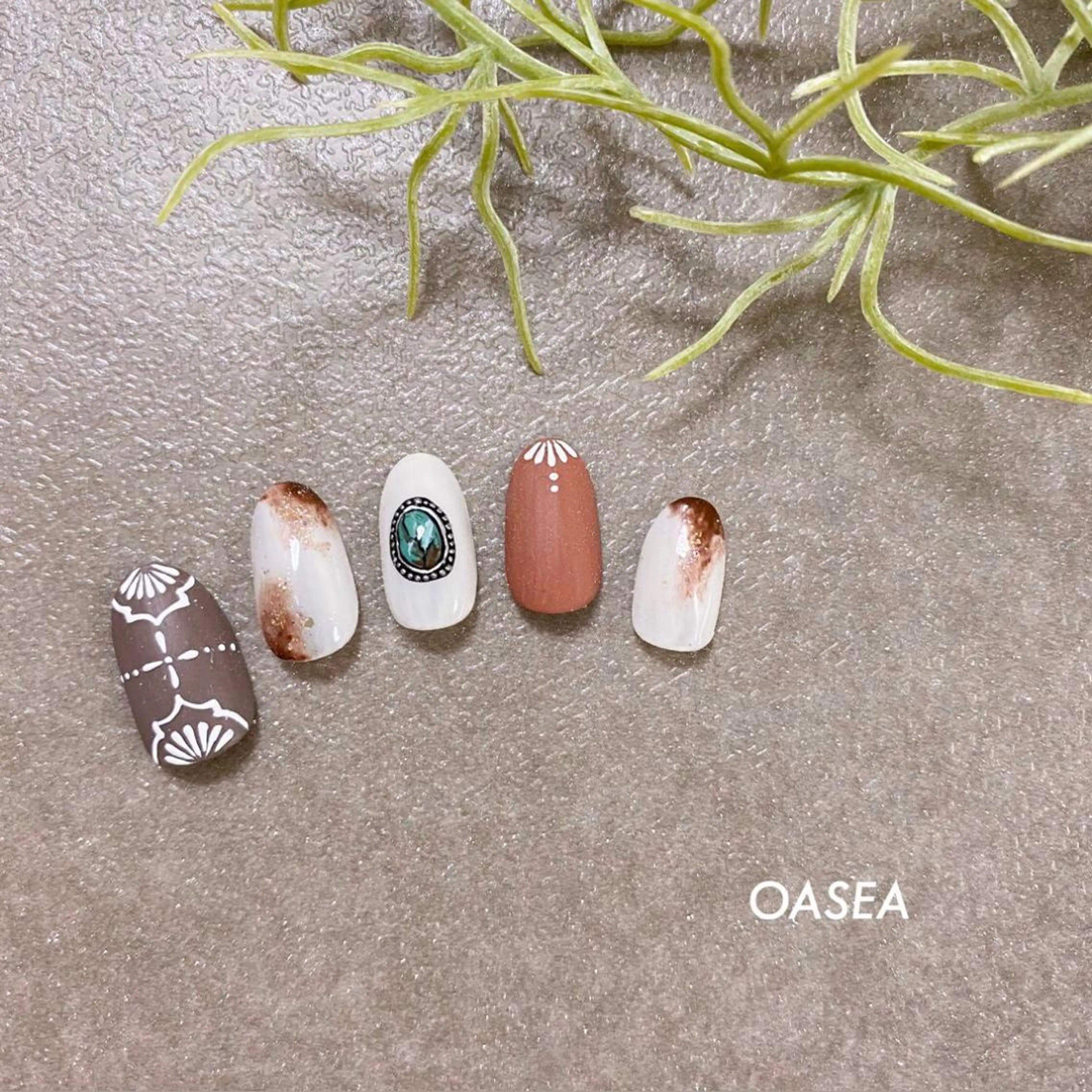 ネイル ハンドネイル 🌞💜 KAORI 🌴のネイルデザイン