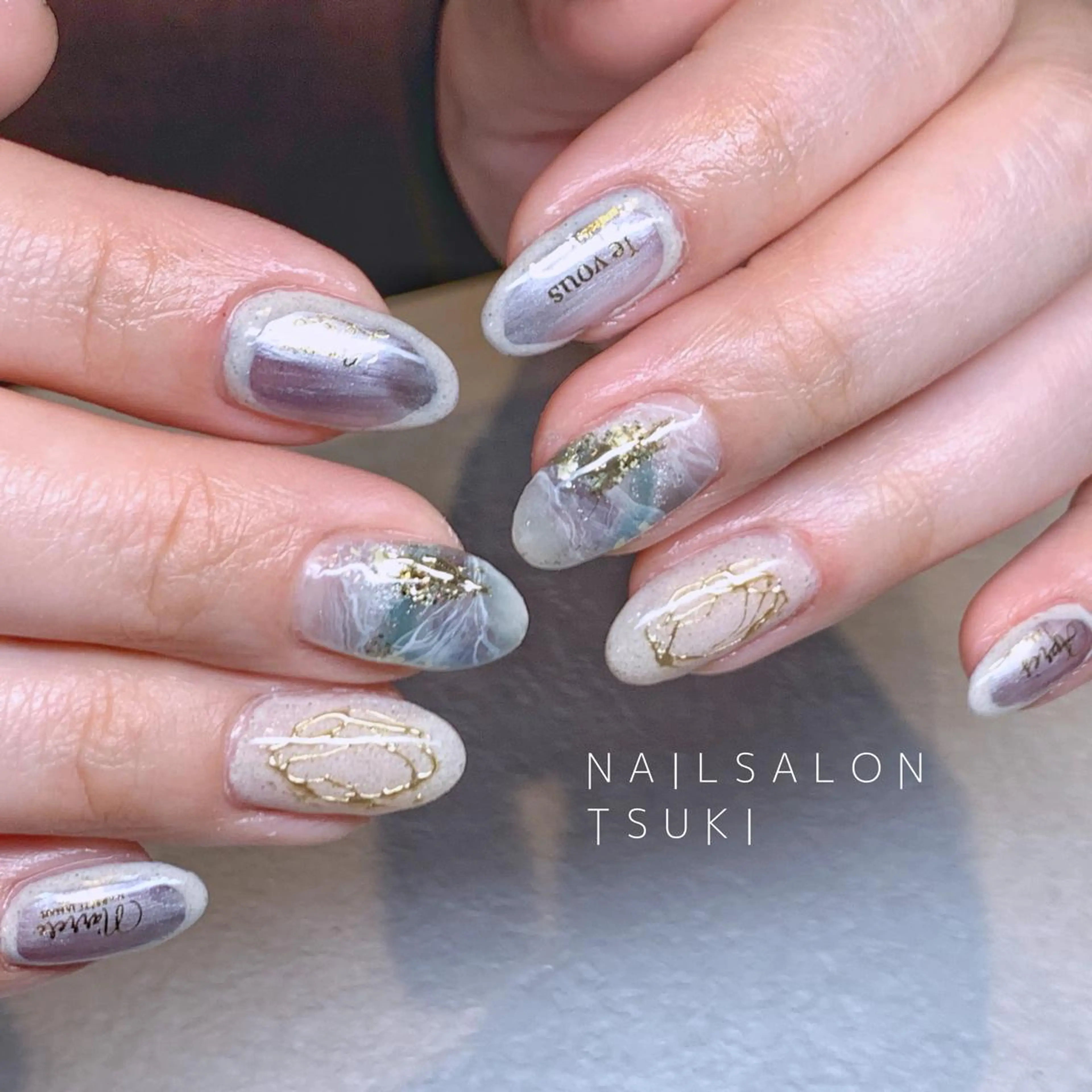 ネイル ジェルネイル ハンドネイル Tsuki.所属・Nailsalon Tsuki.のネイルデザイン