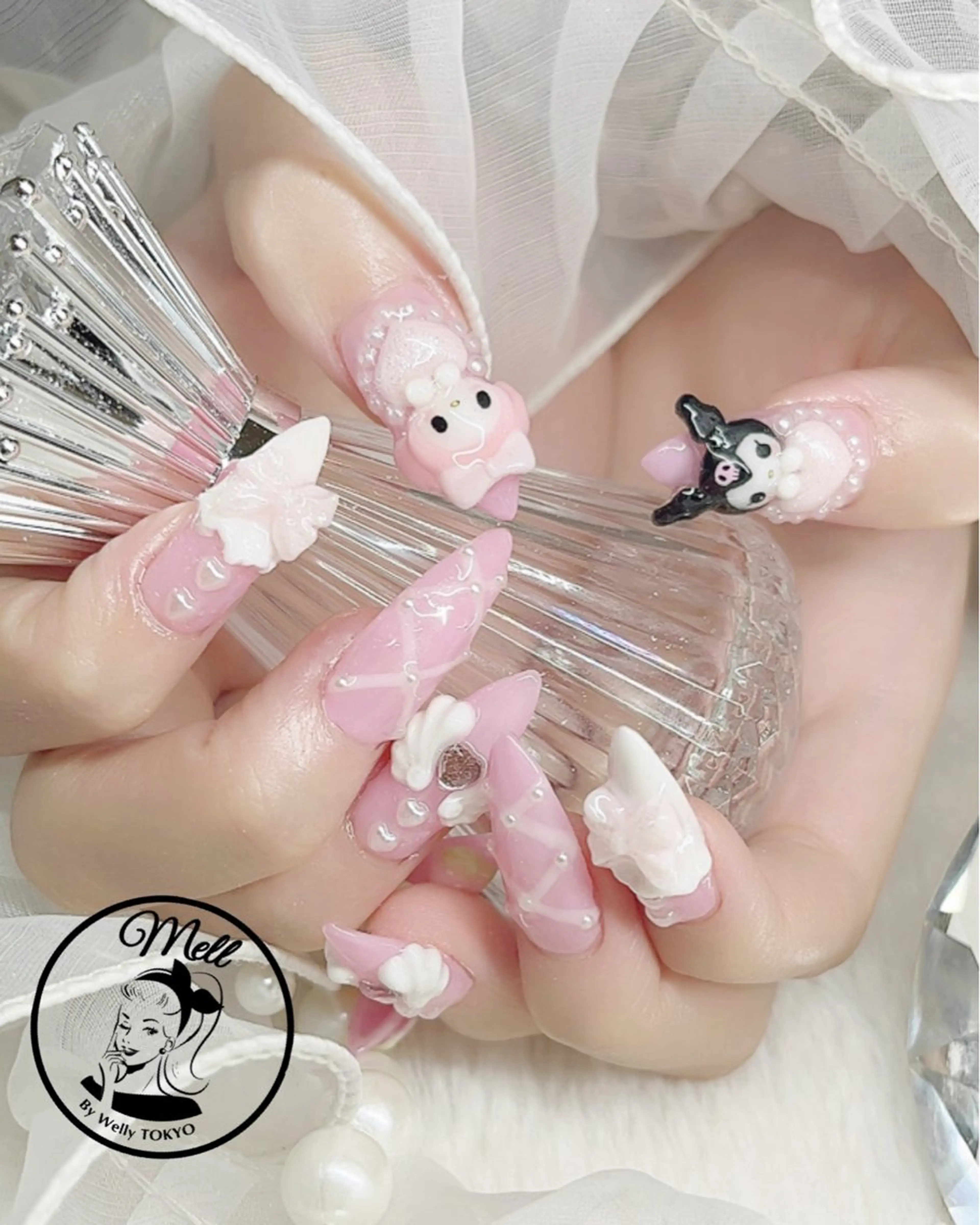 ネイル ハンドネイル AYU💅ワンホン& 推し活ネイル💕のネイルデザイン