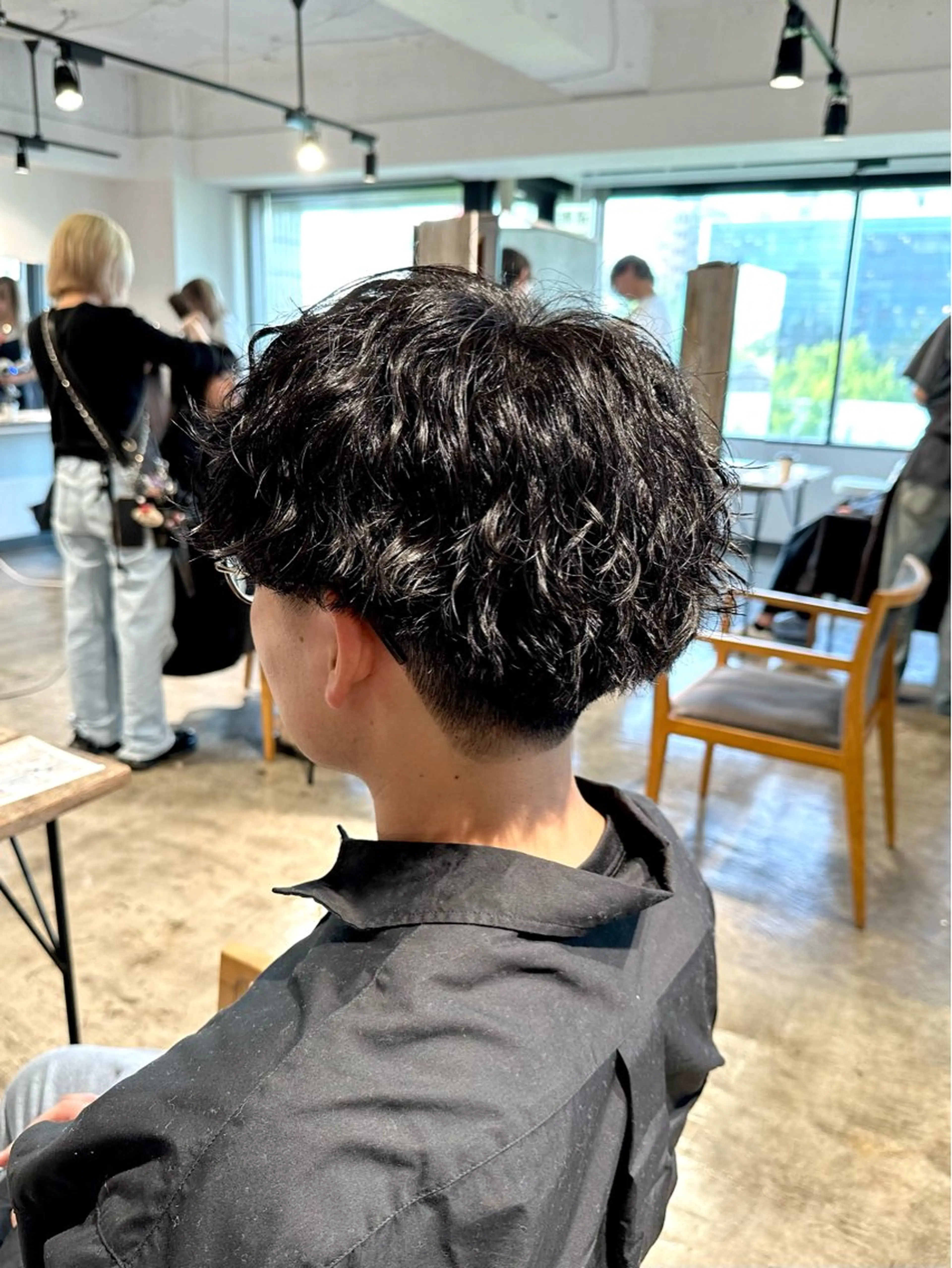 メンズ マッシュ メンズパーマ 波巻きパーマ カット パーマ トリートメント 骨格補正施術/メンズ 専門美容師/YUYAのヘアスタイル