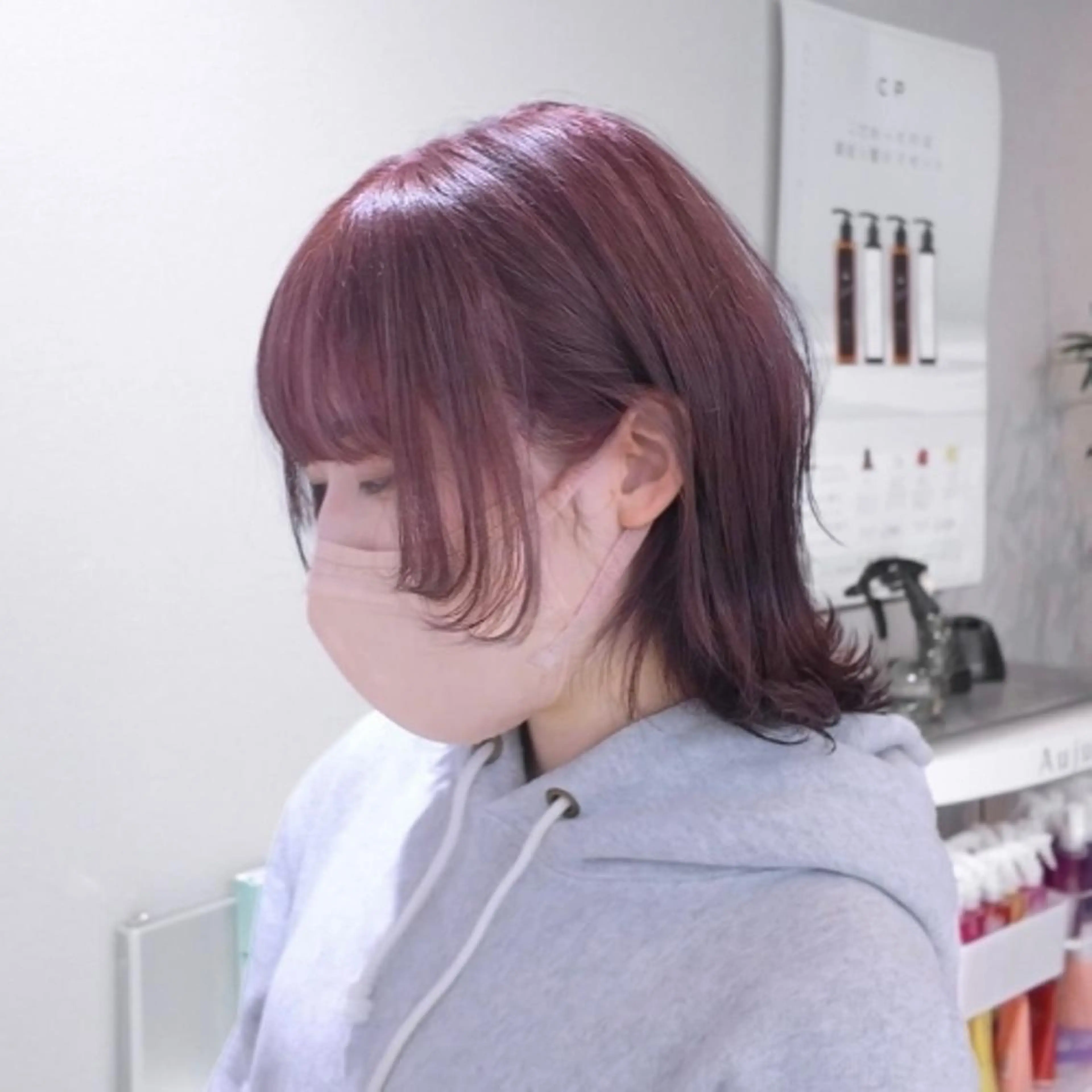 ミディアム カラー ヘアケアサロン MAIN[メイン]のヘアスタイル