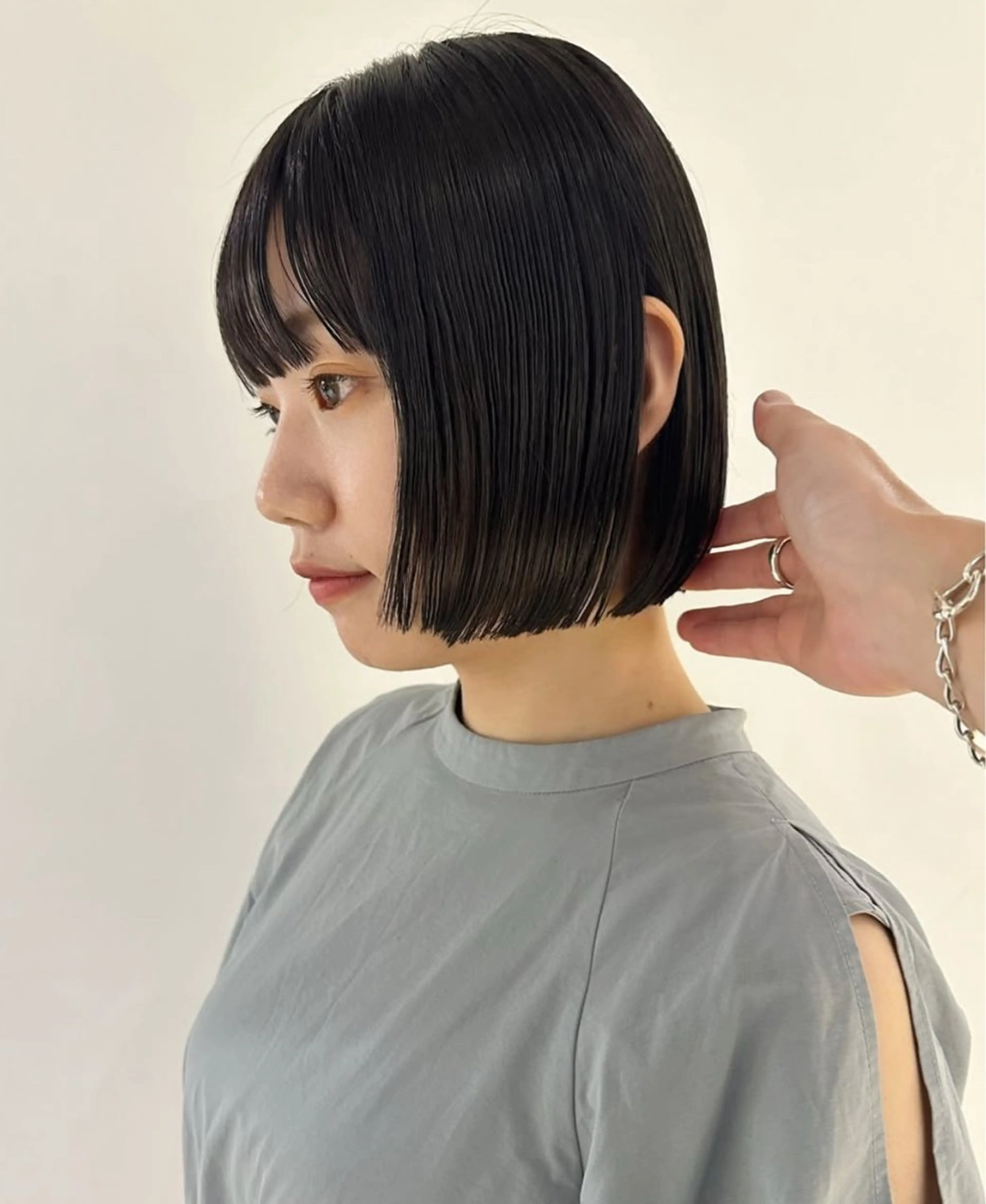 ショート 似合わせカット 韓国風 レイヤー/seiyaのヘアスタイル