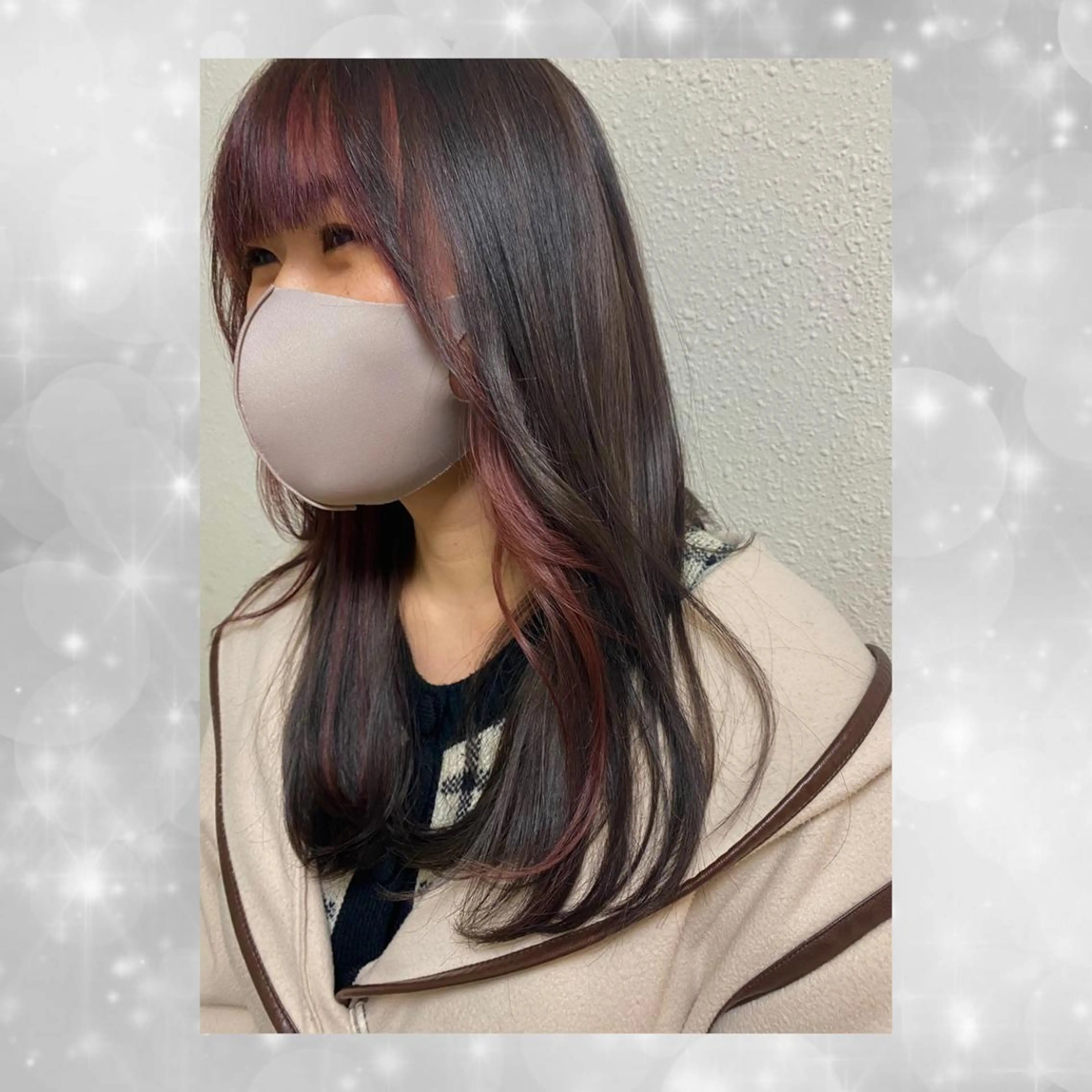 ロング ミストバング 🦋小倉 彩🦋のヘアスタイル