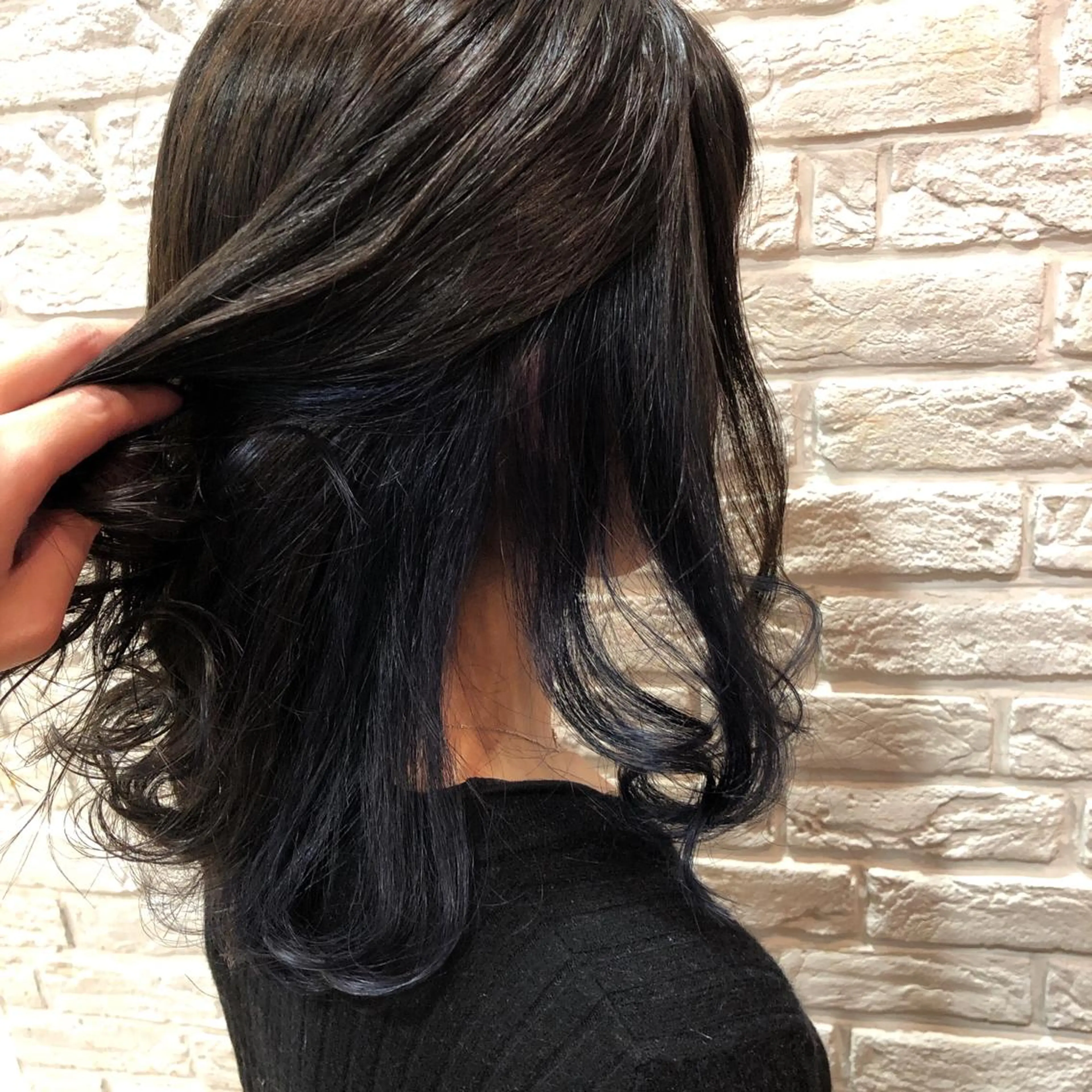 ミディアム 【寺田町】ソリハシ アキラのヘアスタイル