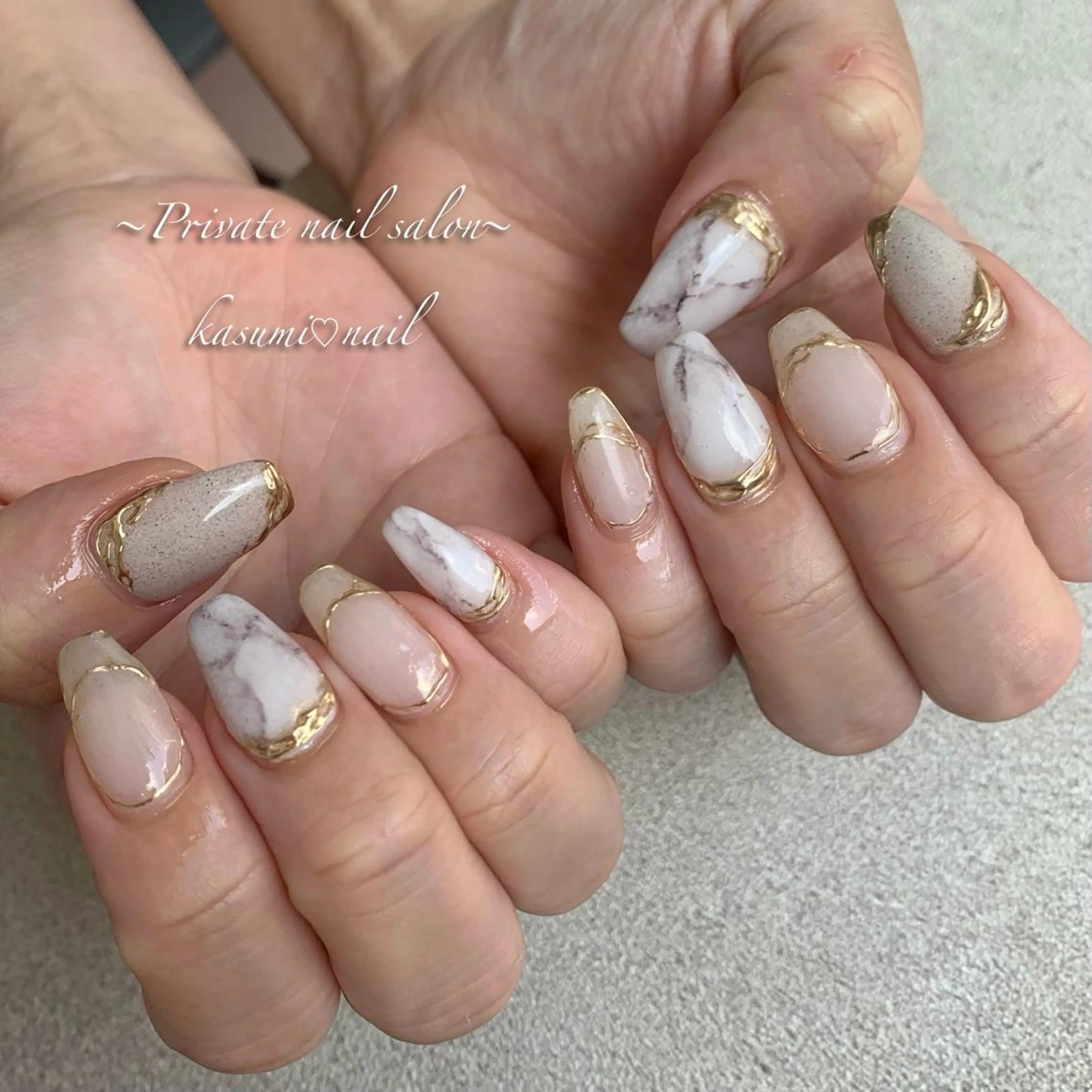 ネイル ラメ(グリッター) マグネットネイル ミラーネイル ニュアンスネイル 冬ネイル KASUMI♡ Nailのネイルデザイン