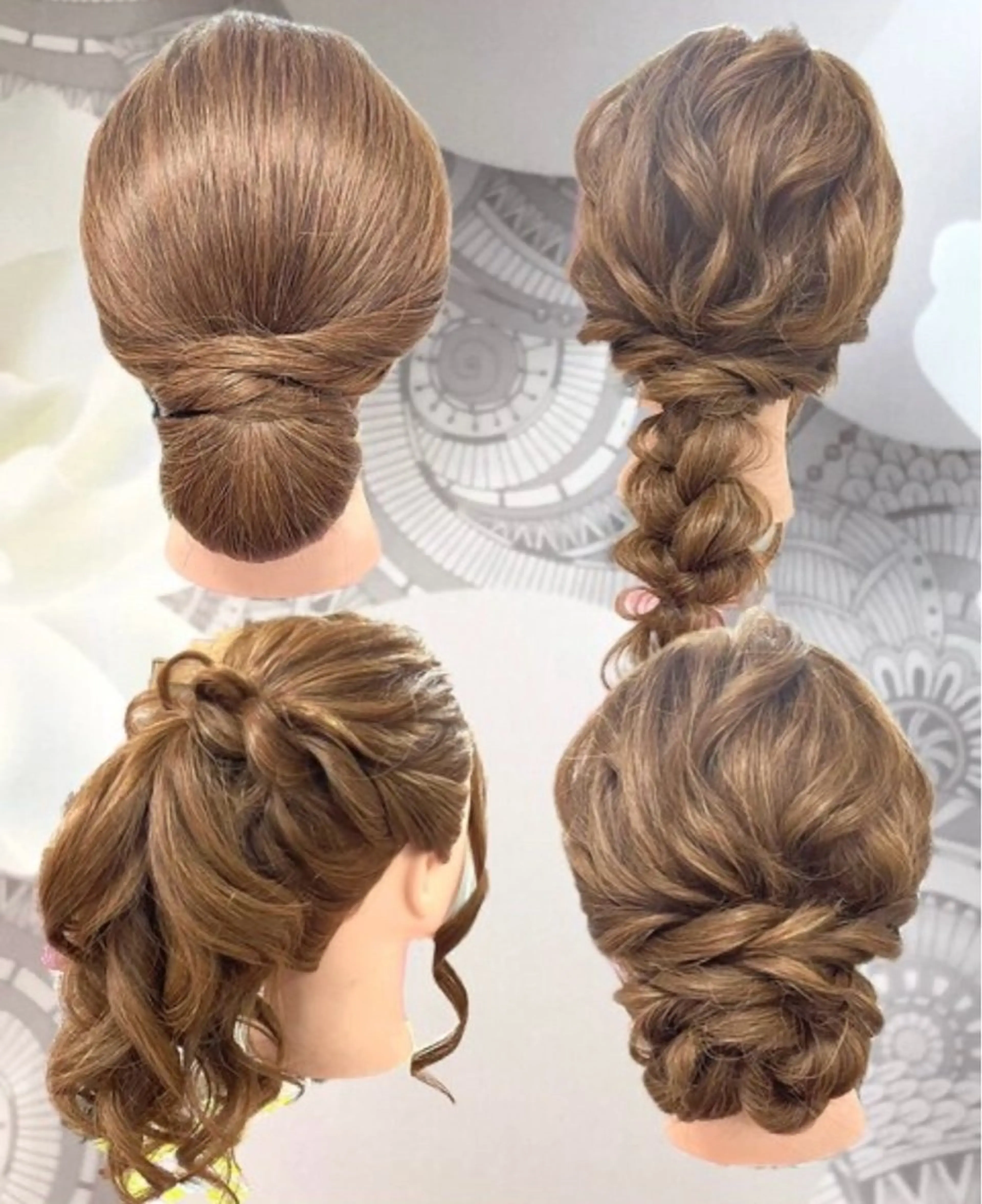 ヘアアレンジ 浴衣 beauty salon laera五反田店所属・常田 佳奈子のヘアスタイル