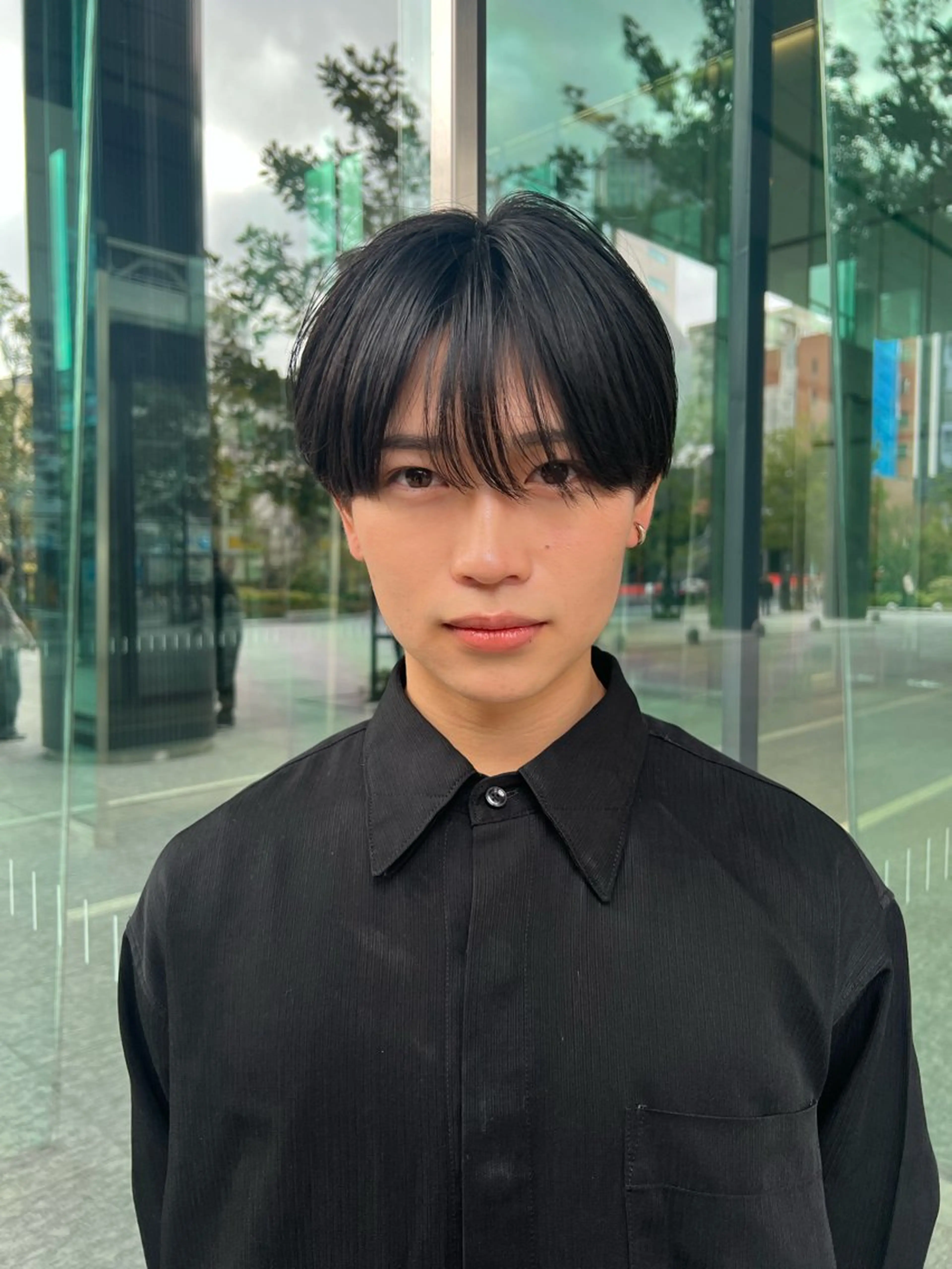 メンズ 毛流れフェザー スタイル🔹竹内凌のヘアスタイル