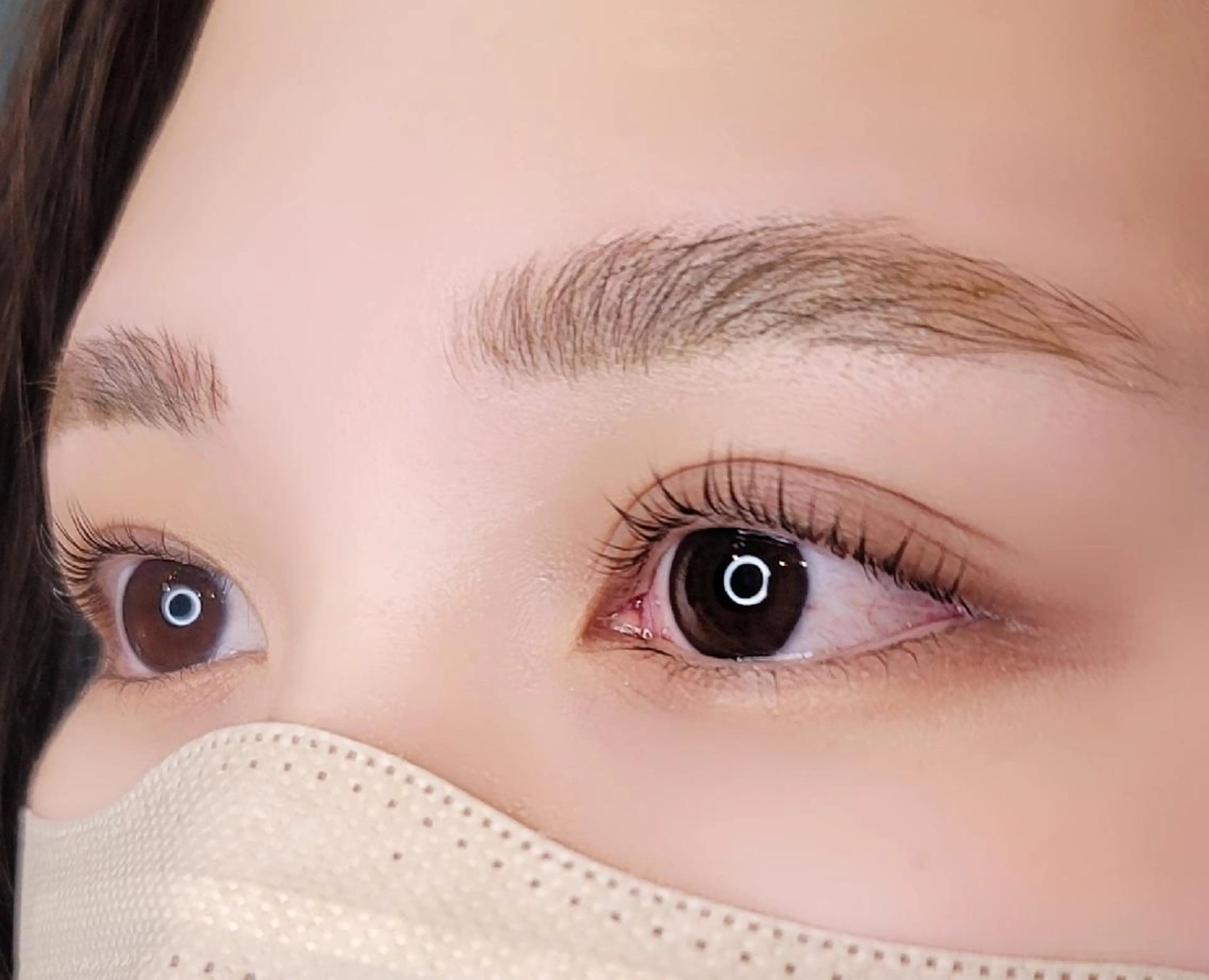 マツエク・マツパ アイブロウ 京谷 佳奈美のマツエク・マツパデザイン