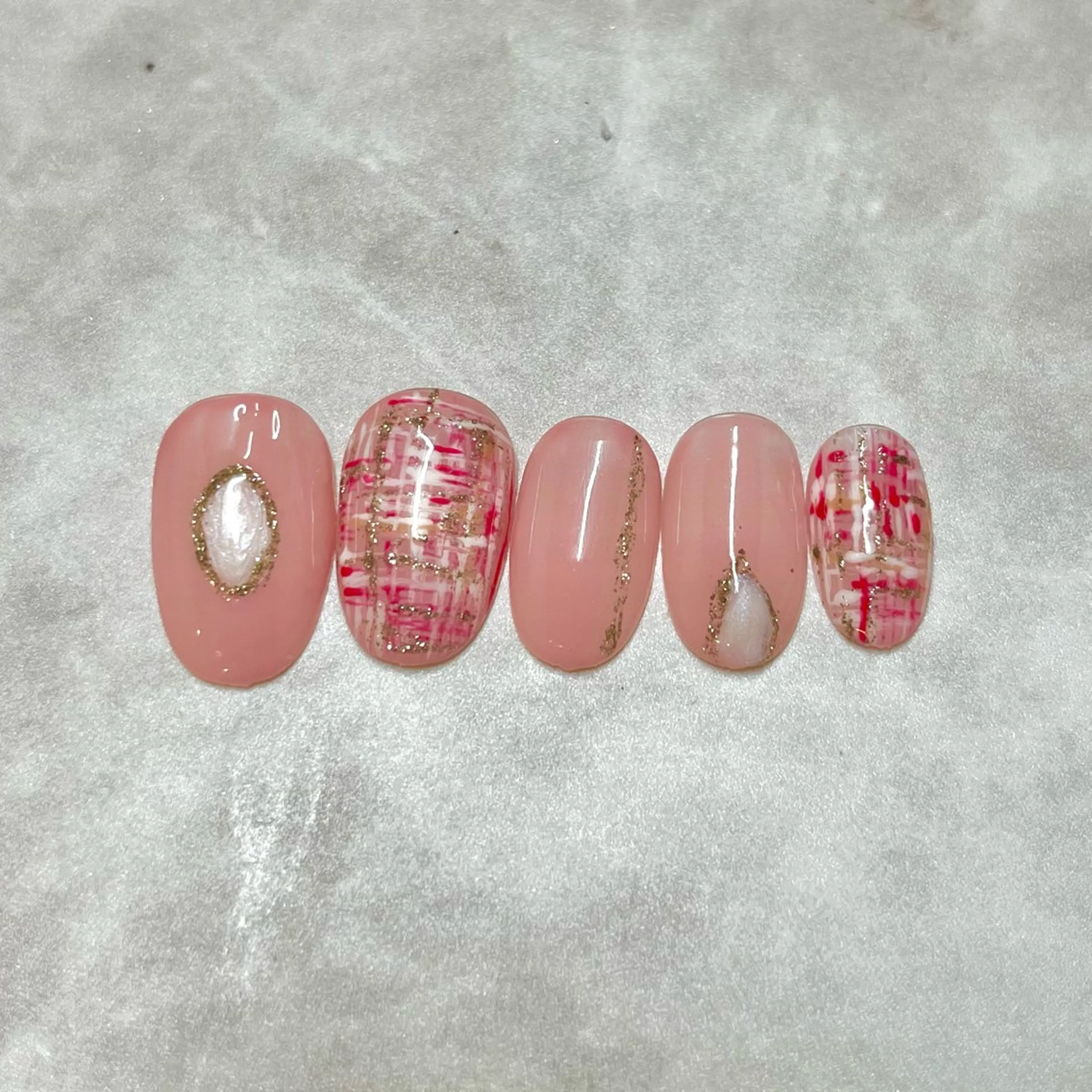 ネイル 冬ネイル nail.u所属・テルイ ユウのネイルデザイン