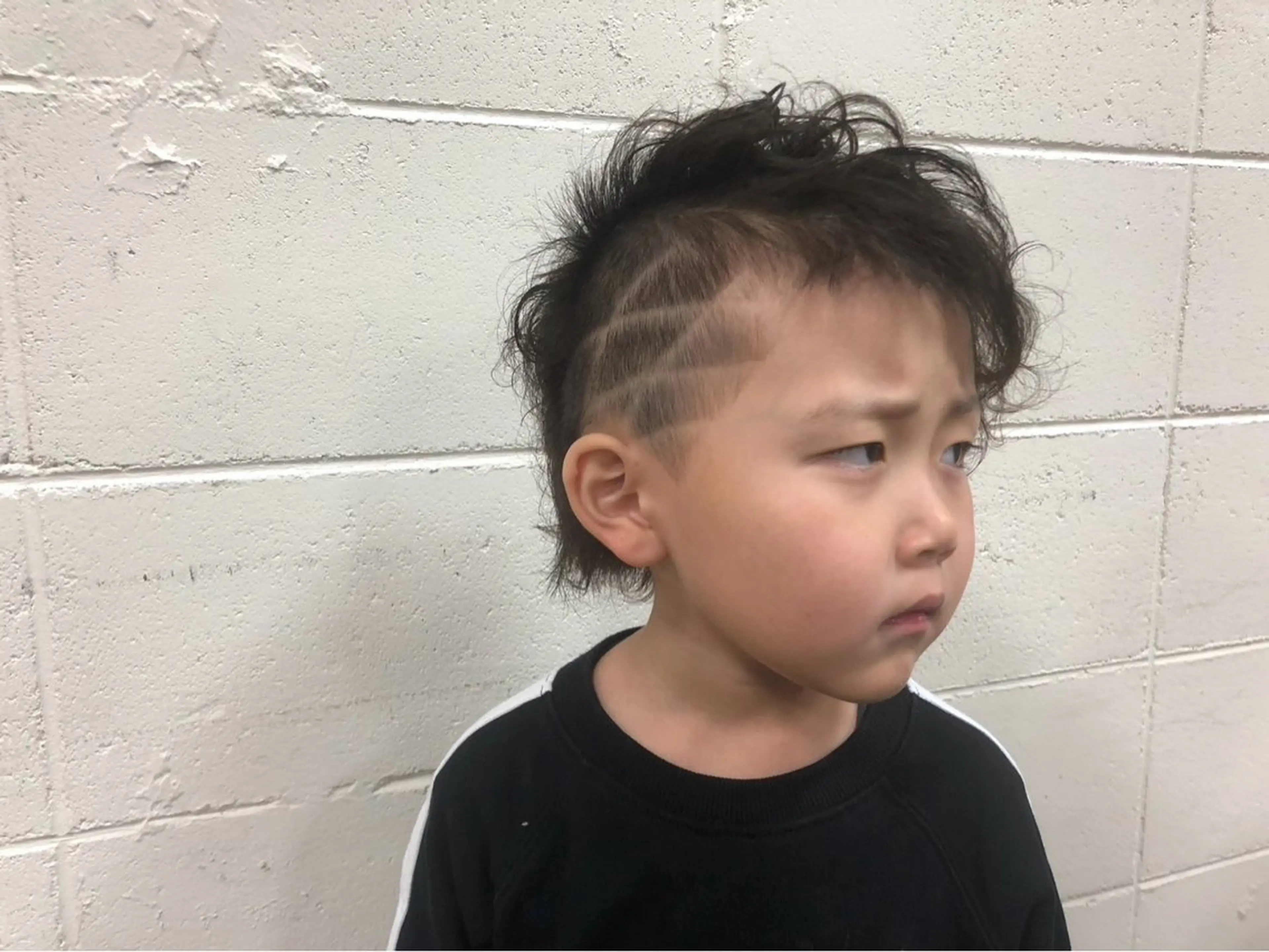 メンズ キッズ カット パーマ La fith rosa所属・miharu🐱 茨木/透明感カラーのヘアスタイル