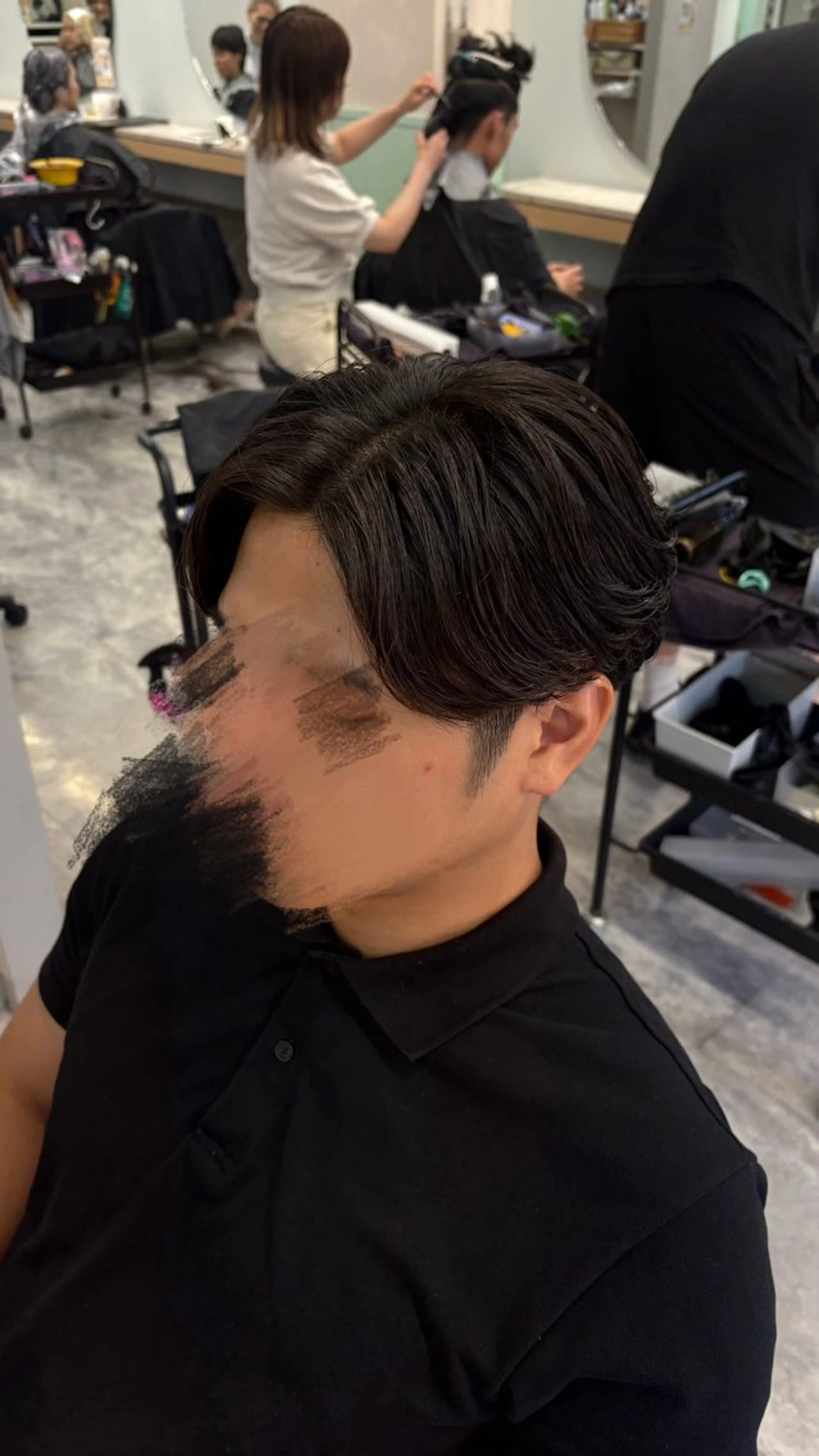 パーマ メンズ メンズパーマ ニュアンスパーマ HAZEL博多所属・韓国ヘア🇰🇷 𝑳𝒊𝒏𝒂🤍のヘアスタイル