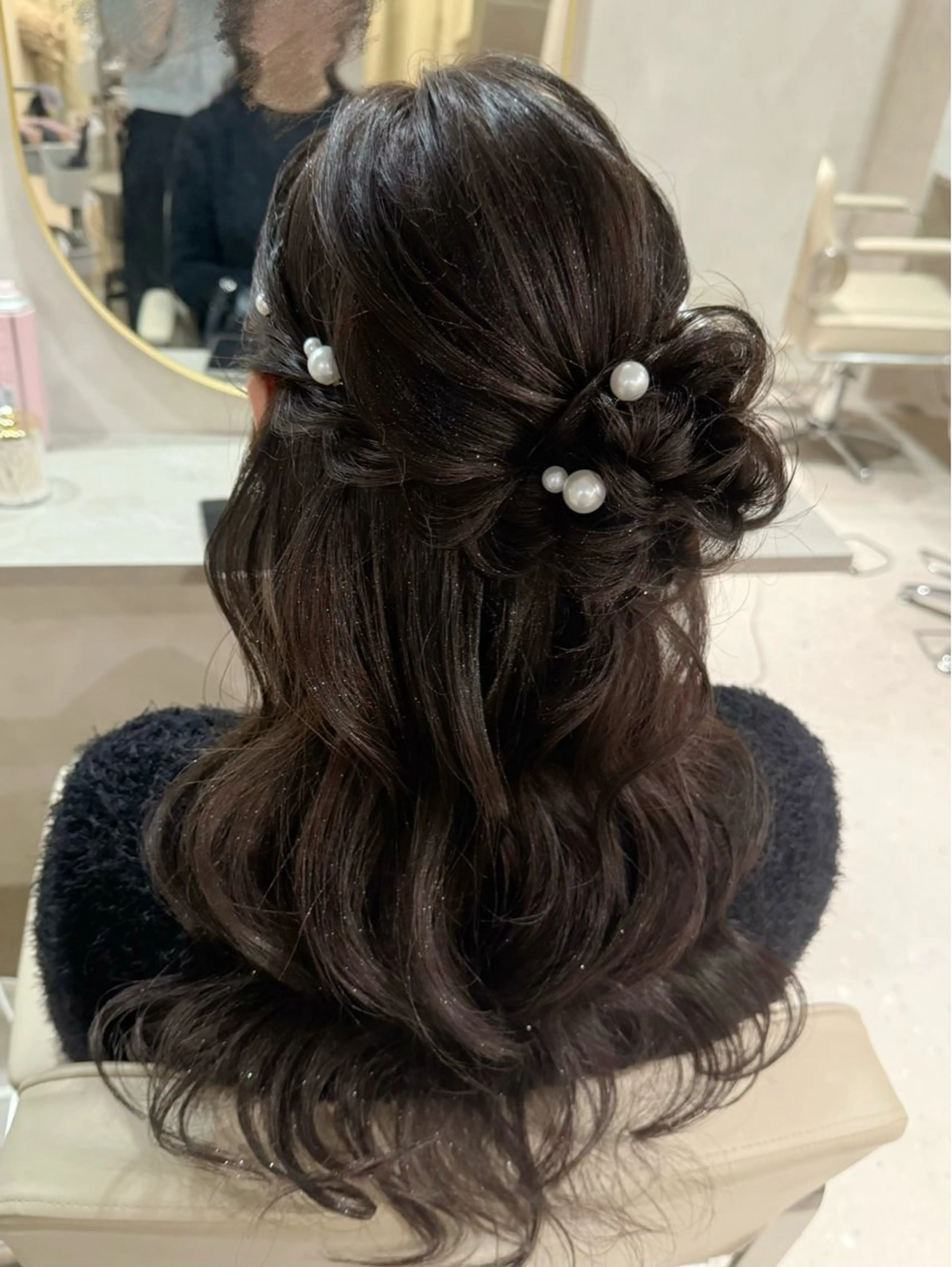 ヘアアレンジ ヘアセット セットサロンCURE 🩵あんみのヘアスタイル