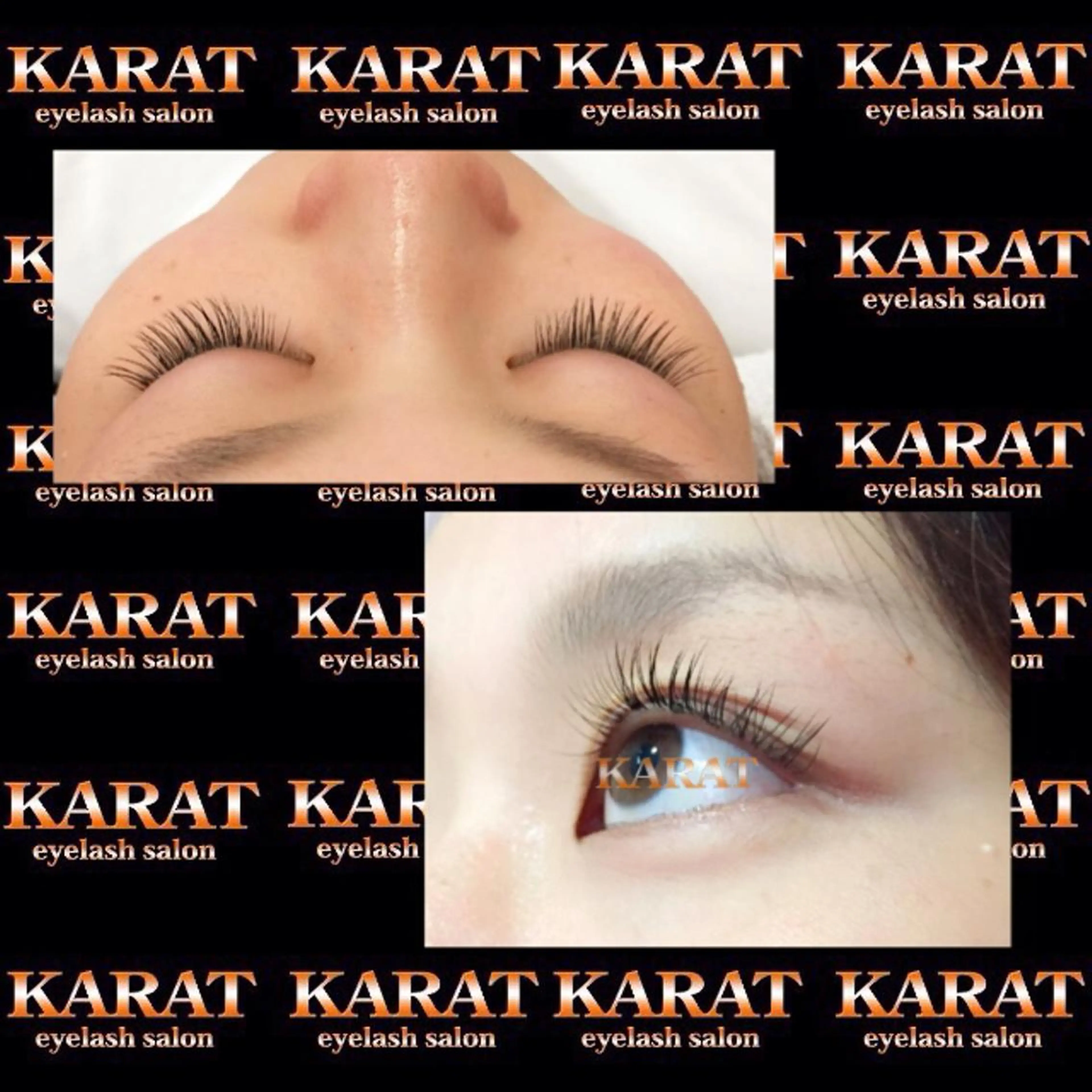 マツエク・マツパ 付け放題 Jカール ★ KAEDE ★のマツエク・マツパデザイン