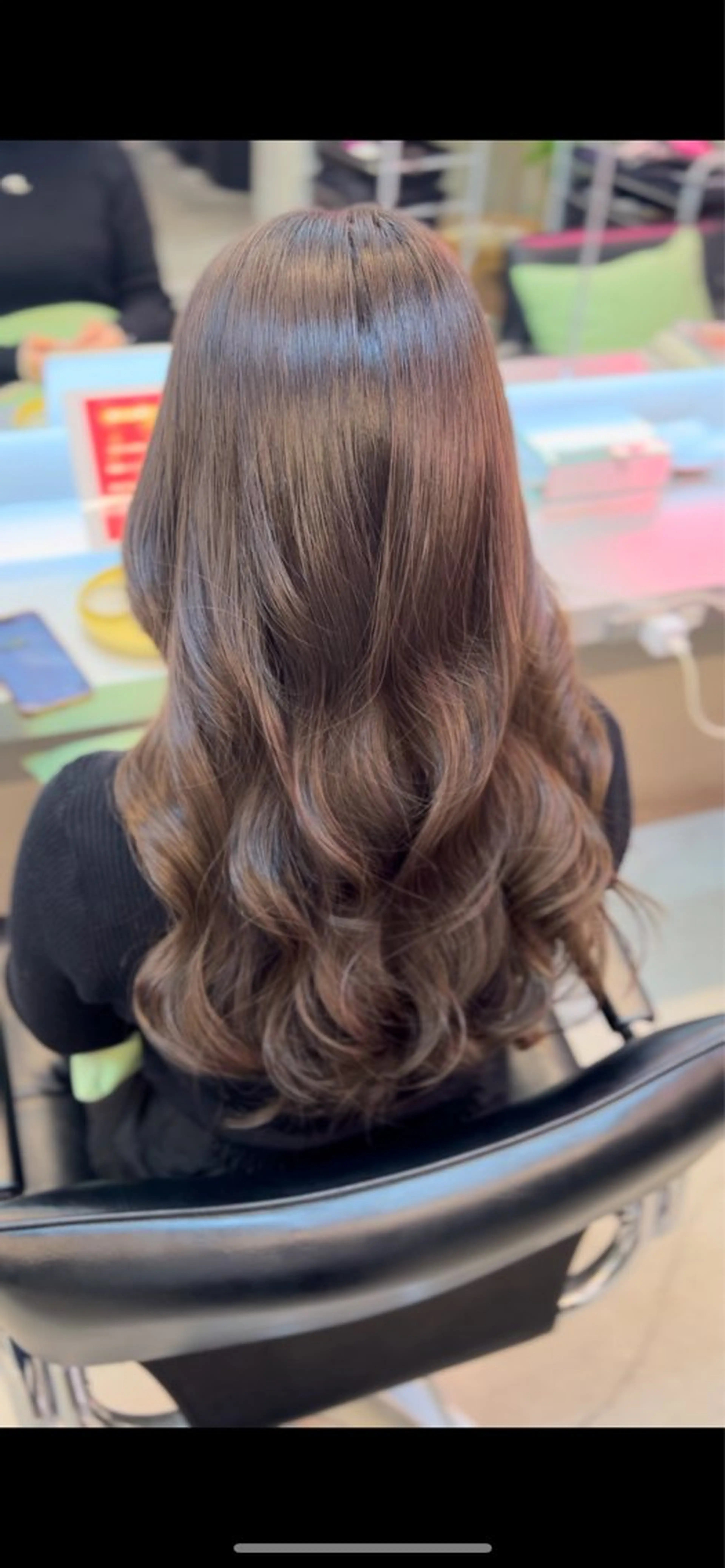 セミロング カット ヘアカラー トリートメント 乾かすだけでまとまる /髪質改善西村涼太のヘアスタイル