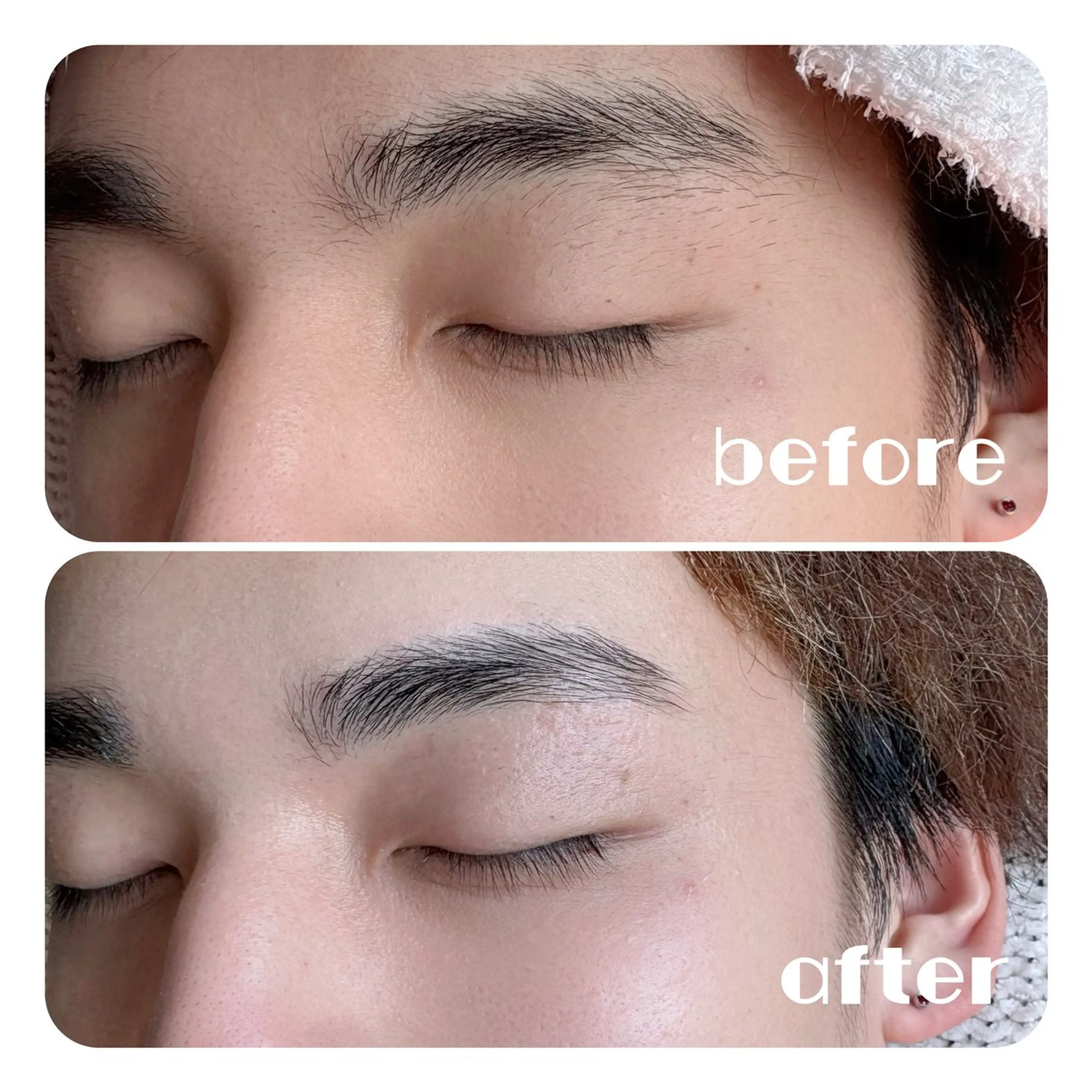 アイブロウ ハリウッドブロウリフト メンズアイブロウ 眉毛ワックス脱毛 ワックス脱毛 その他(アイブロウ) LAND🫧🎀 Ayakaの眉毛・アイブロウイメージ