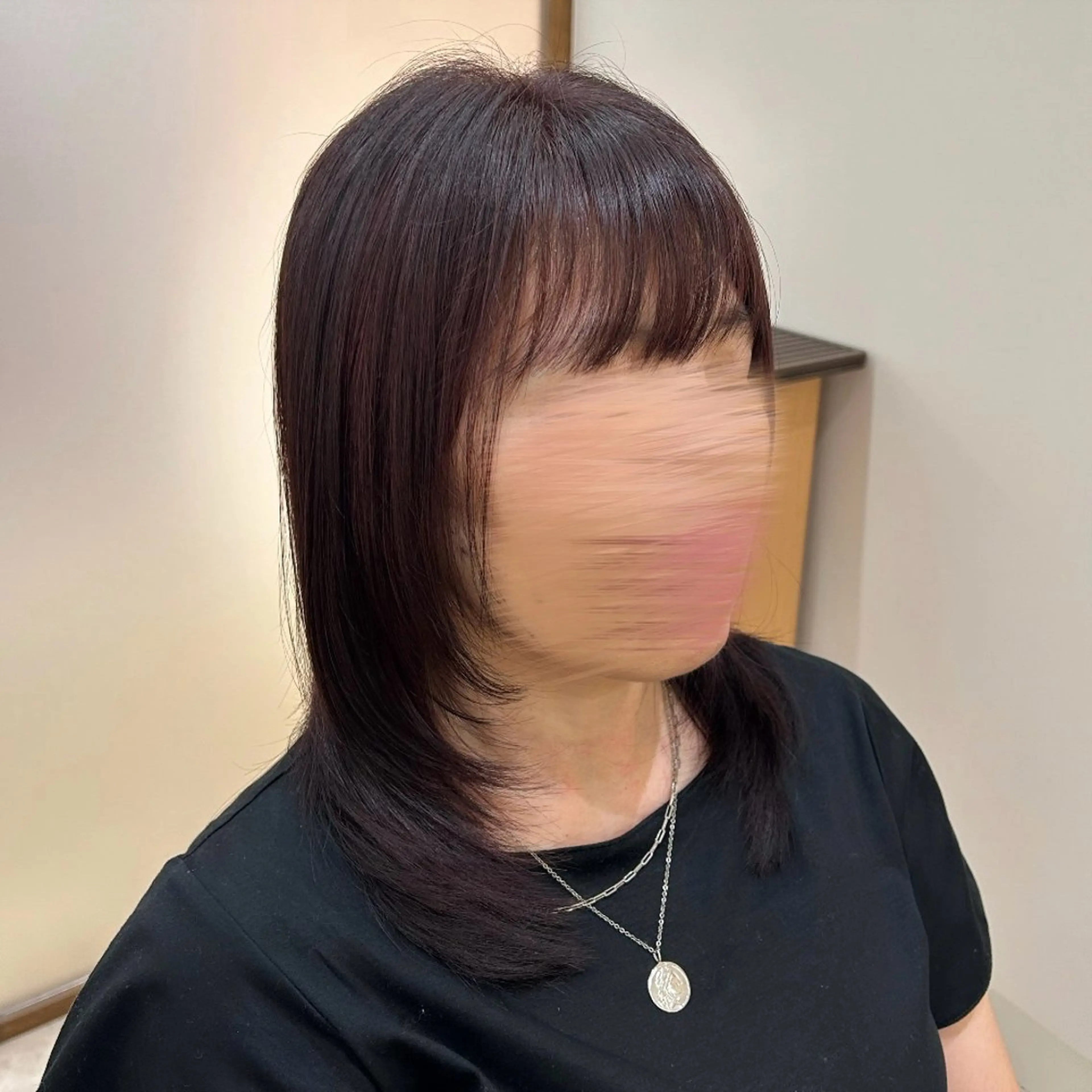 セミロング レイヤー/艶髪カラー 🌷油科あい🌷のヘアスタイル