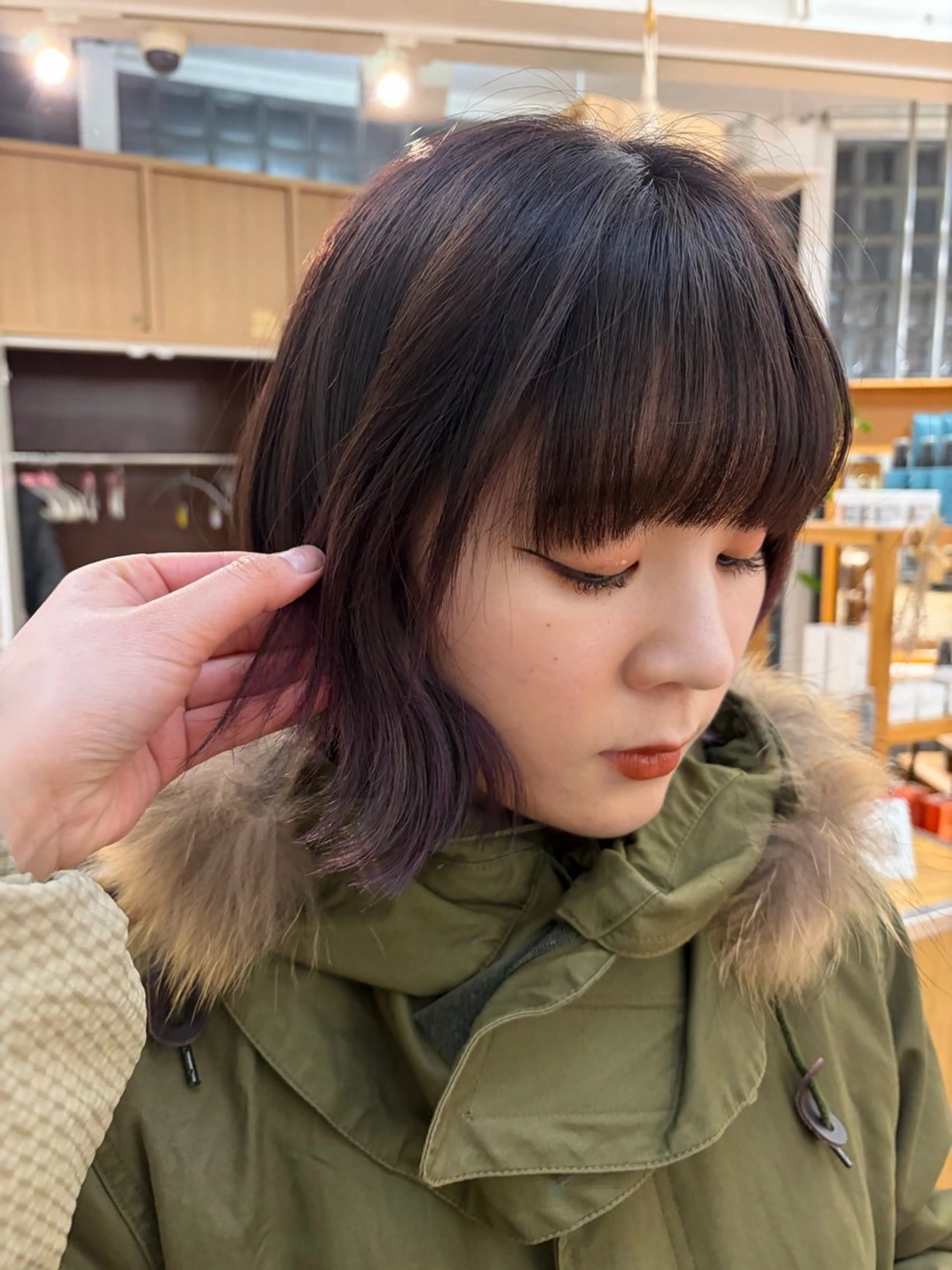 カラー ブリーチ ヘアカラー カラー･縮毛矯正 ☆/SHIORIのヘアスタイル