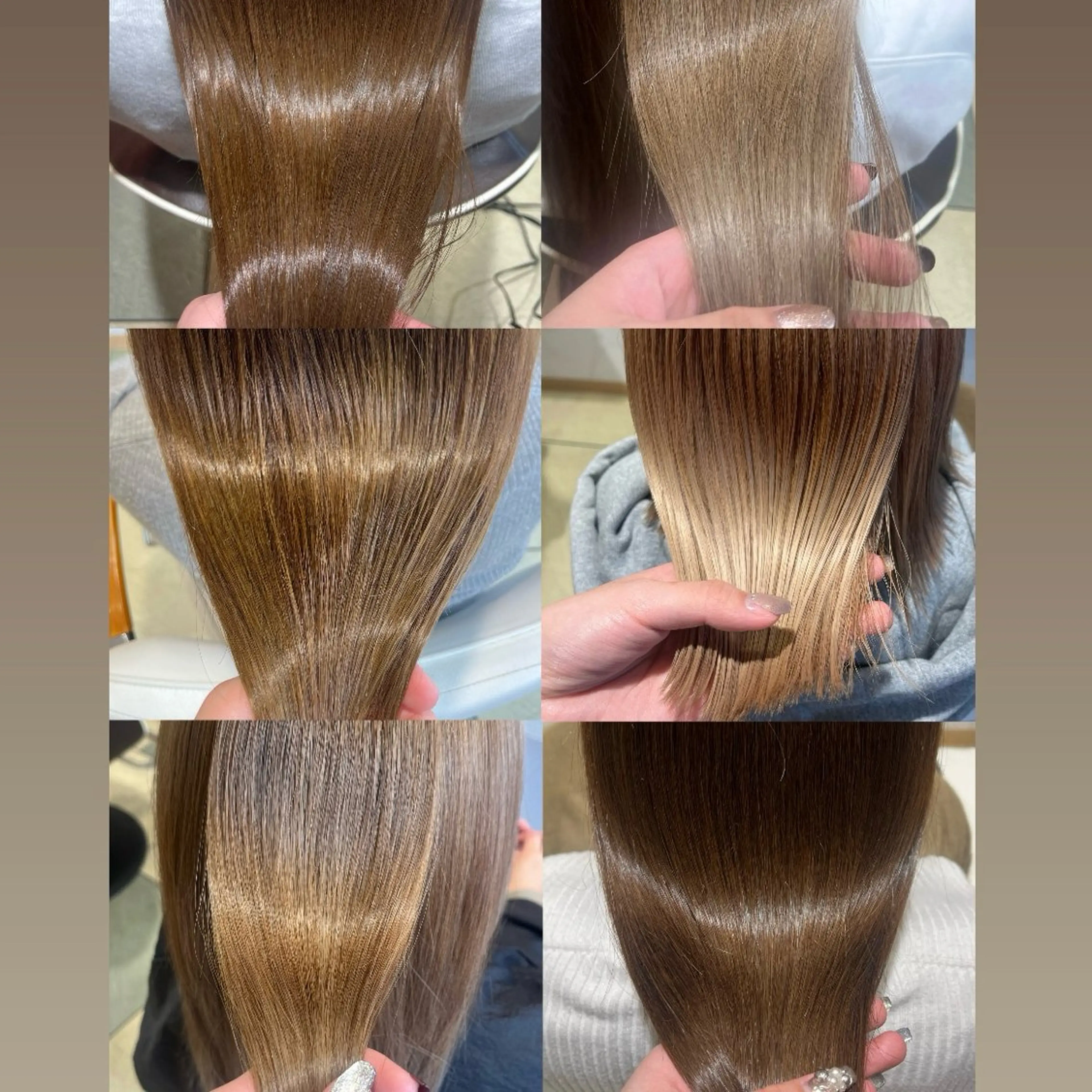 ロング カラー カット ヘアカラー トリートメント ベージュカラー⌇﻿ くびれヘア.𐙚心音のヘアスタイル