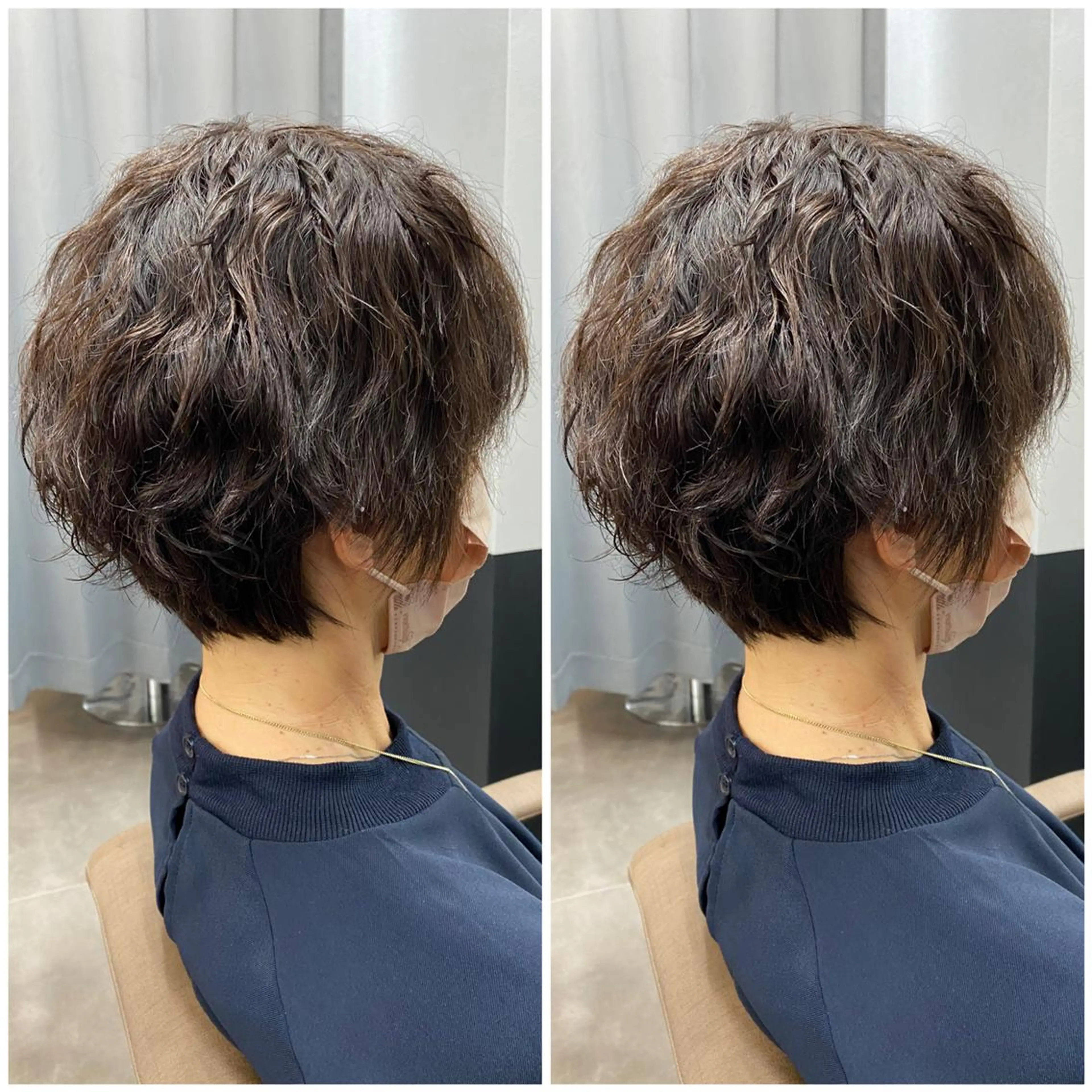 ショート カット ヘアカラー トリートメント TELA HAIRのヘアスタイル