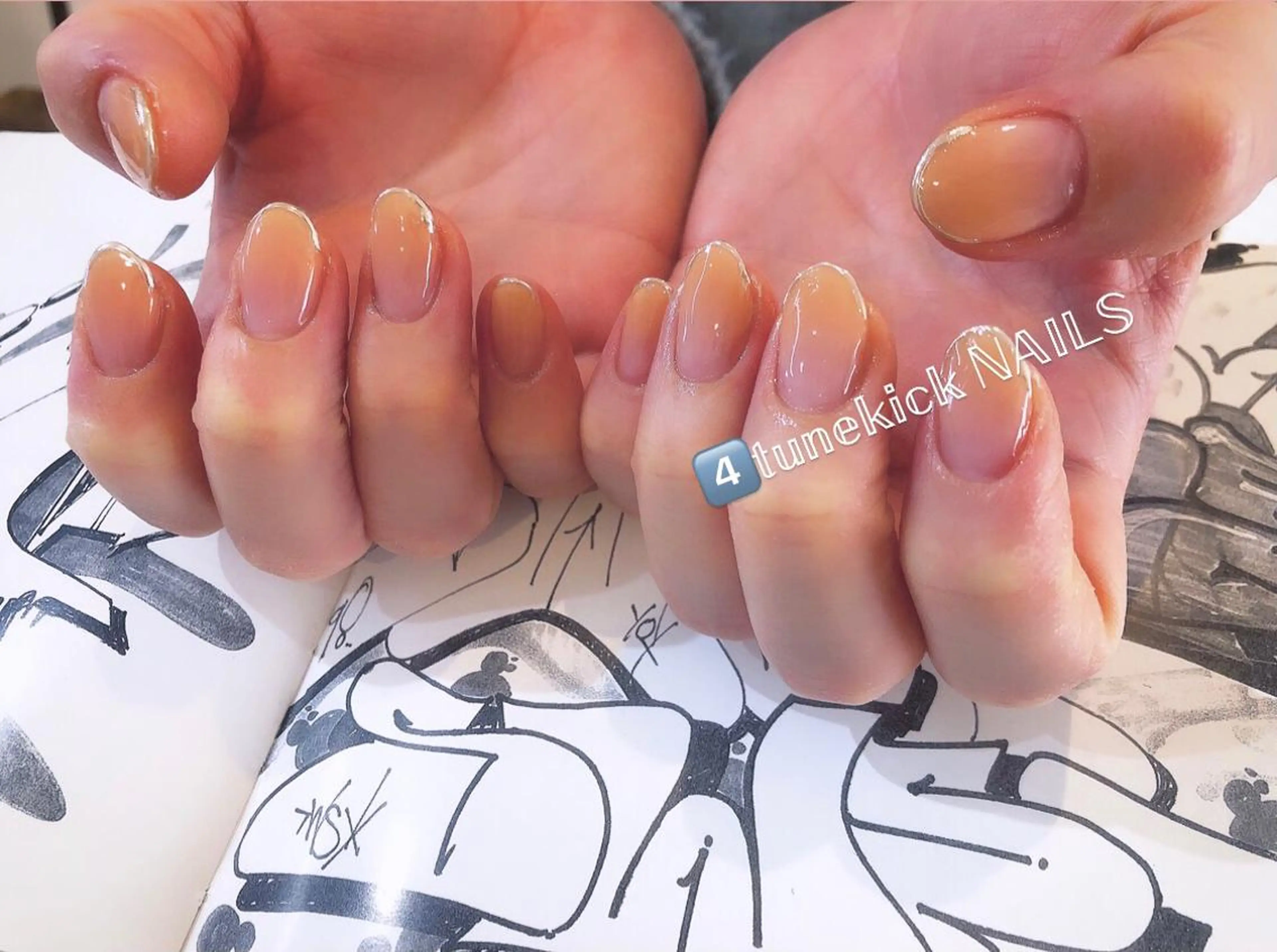 ネイル 4tunekick NAILS(フォーチュンキックネイルズ)所属・光森 淳子のネイルデザイン