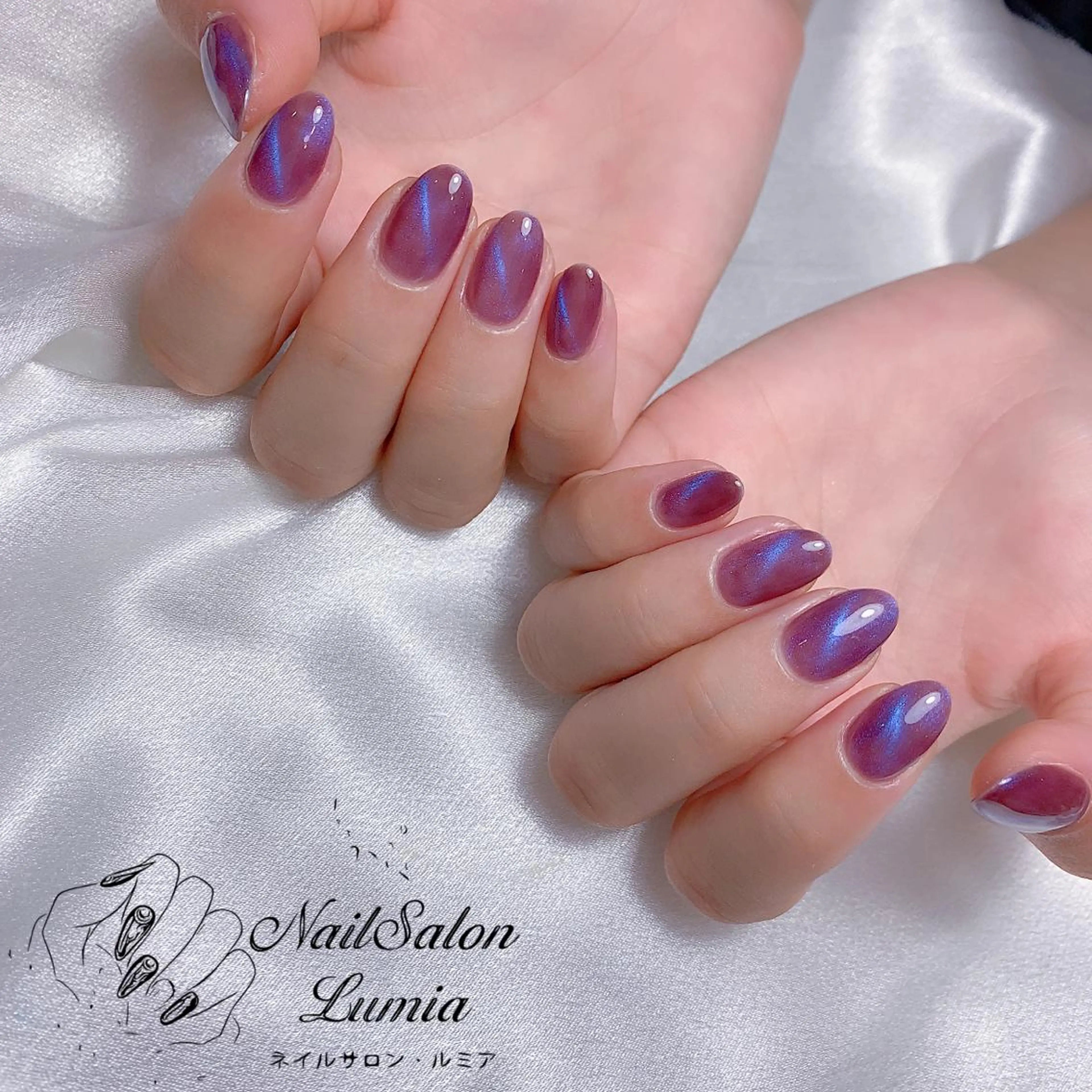 ネイル ハンドネイル ネイルサロン ルミア Lumia 店長のネイルデザイン