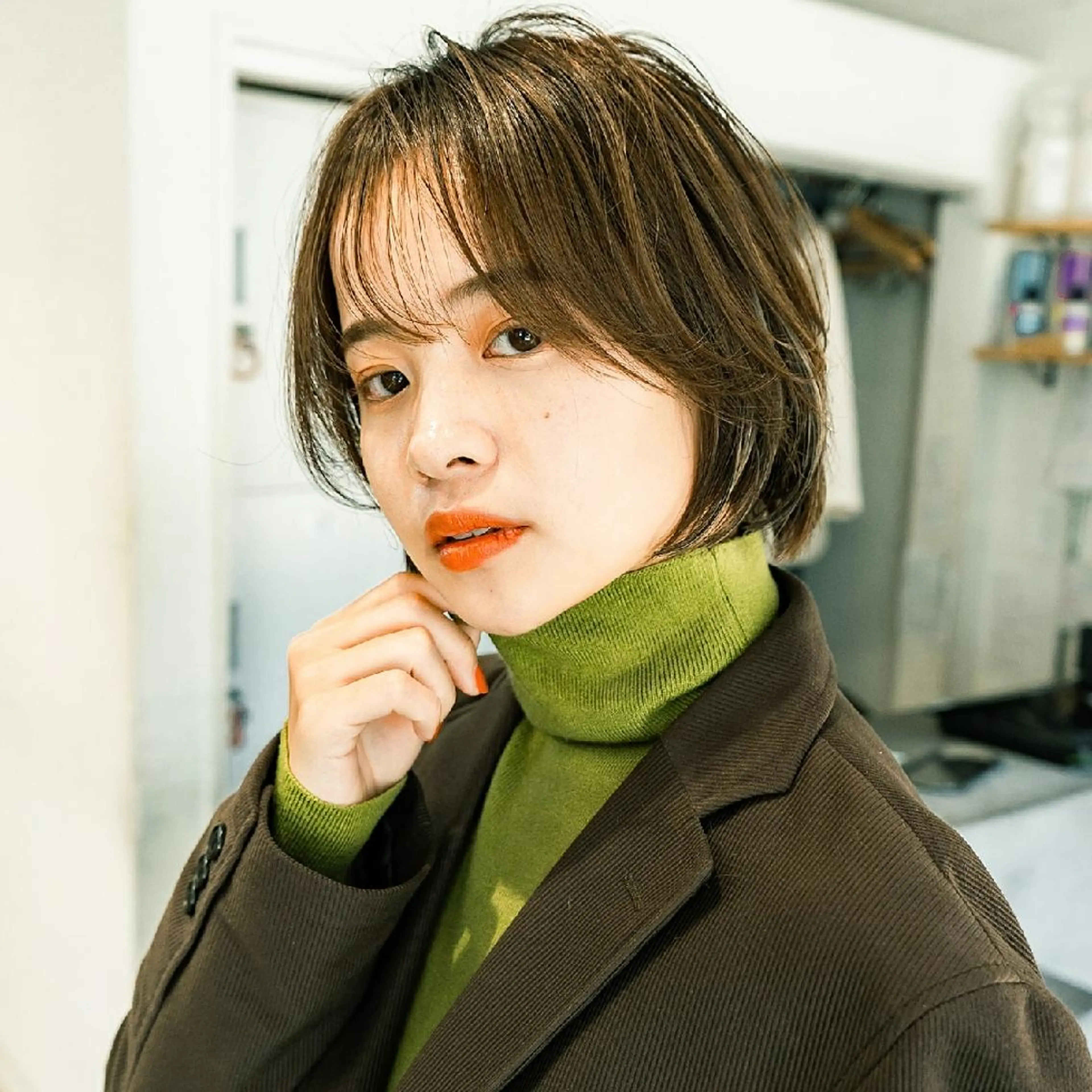 ショート ショートヘア 天王寺髪質改善なら よしみさん✨のヘアスタイル