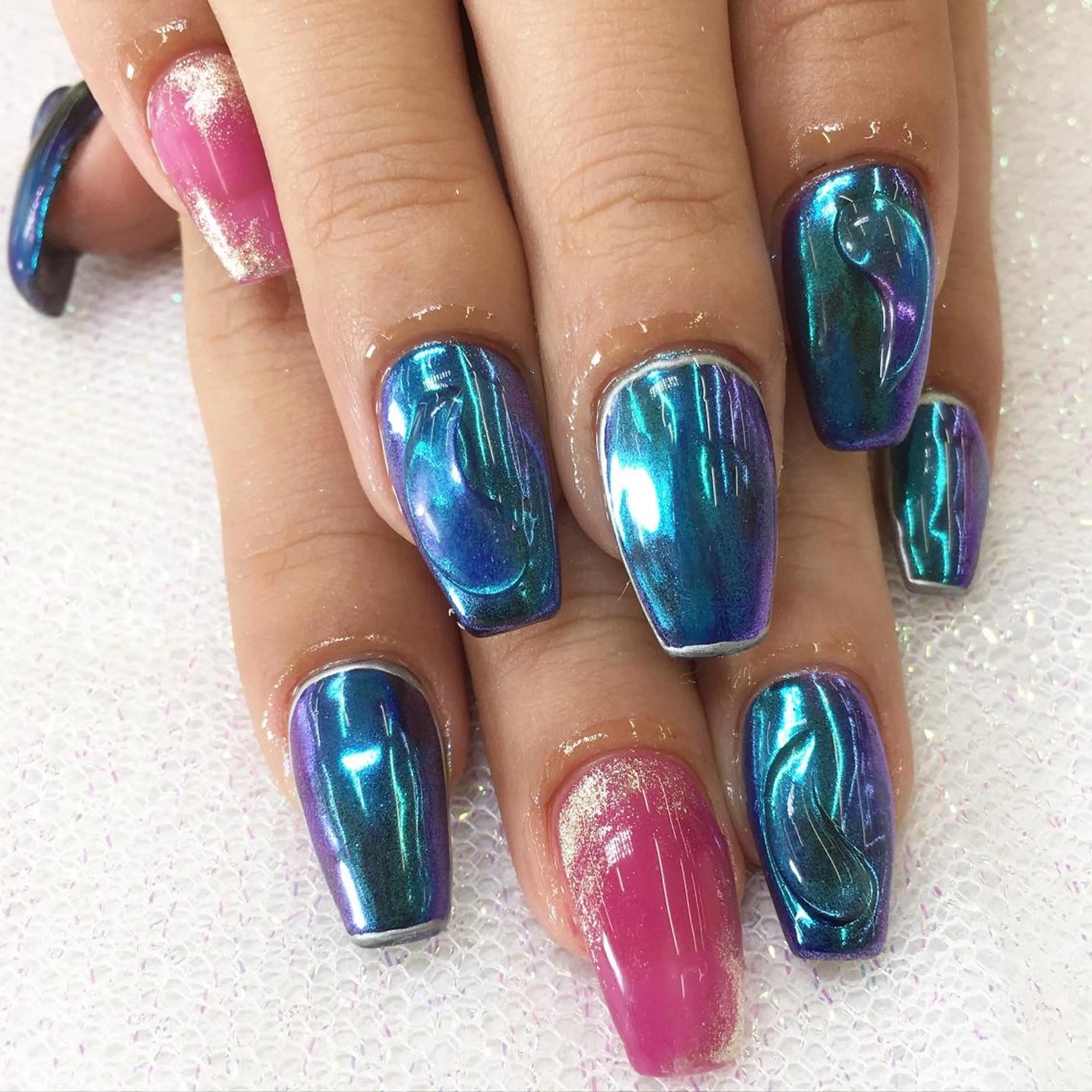 ネイル among アマン所属・lecoa_ kana／amongのネイルデザイン